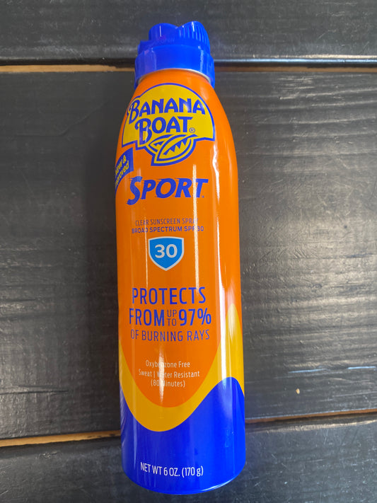 Banana Boat Sport 30spf 6oz