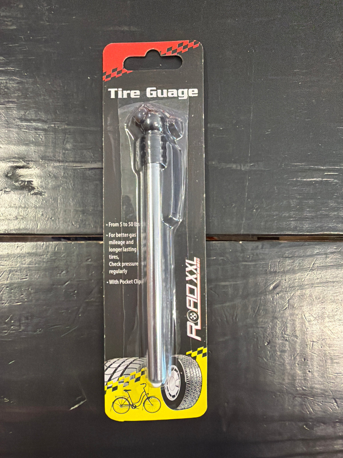 Road XXL Tire Gauge 5-50lbs