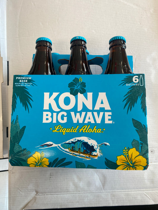 Kona Big Wave 6Pack Bottles 12oz