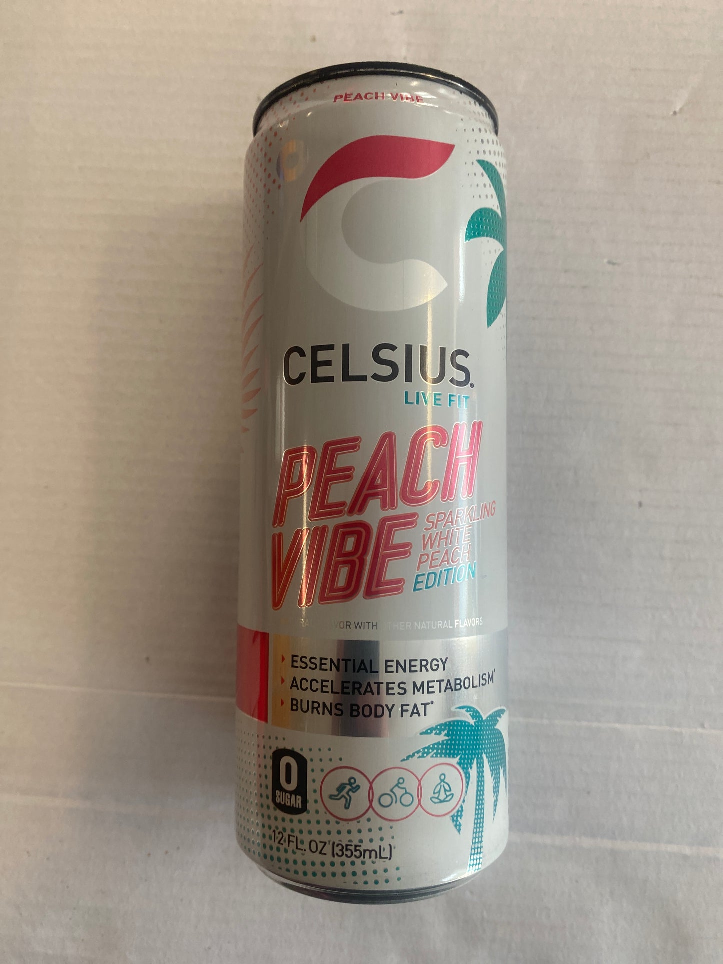 Celsius Peach Vibe 12oz