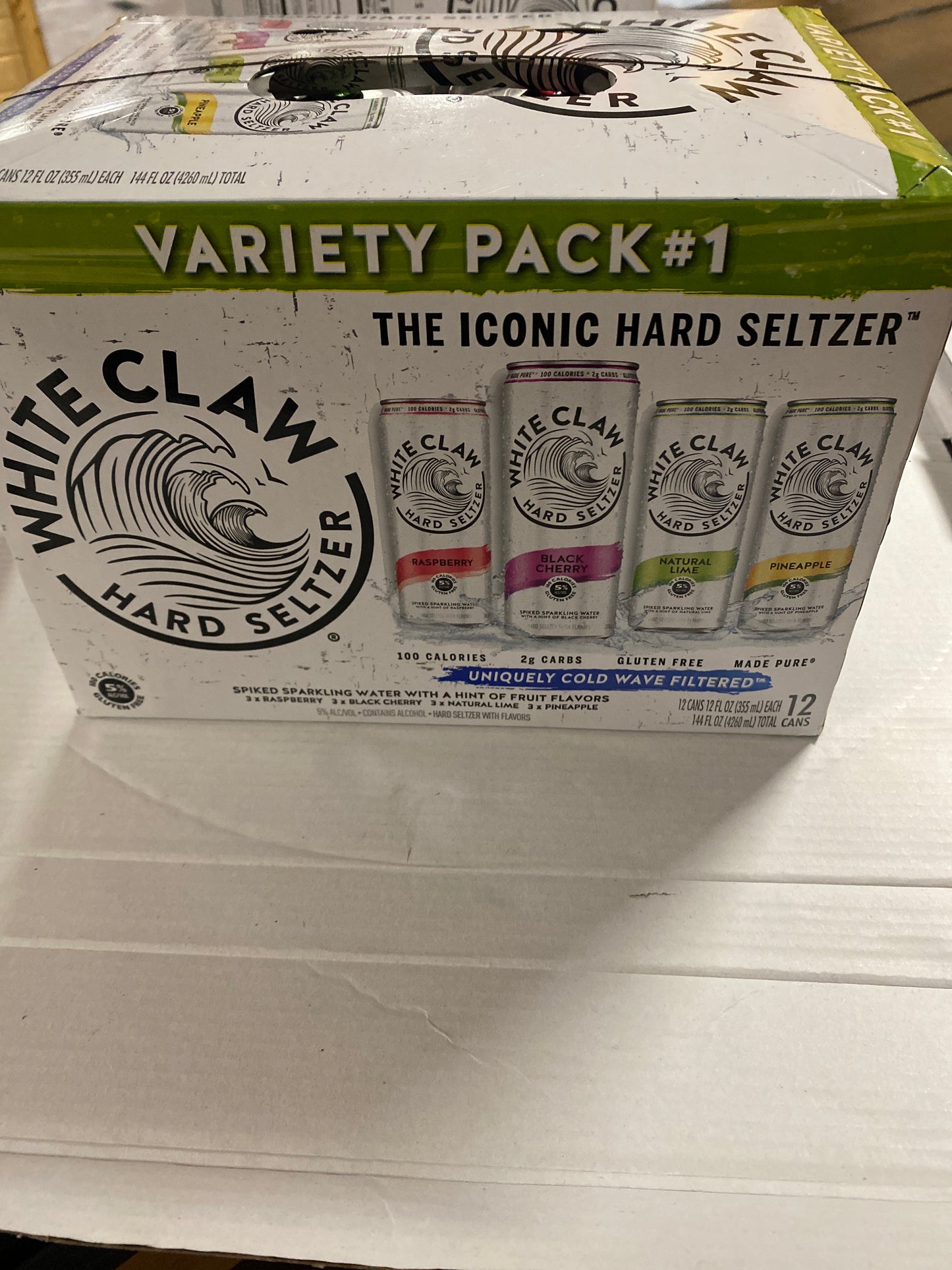 White Claw Variety Pack #1 12 Pack 12oz Cans