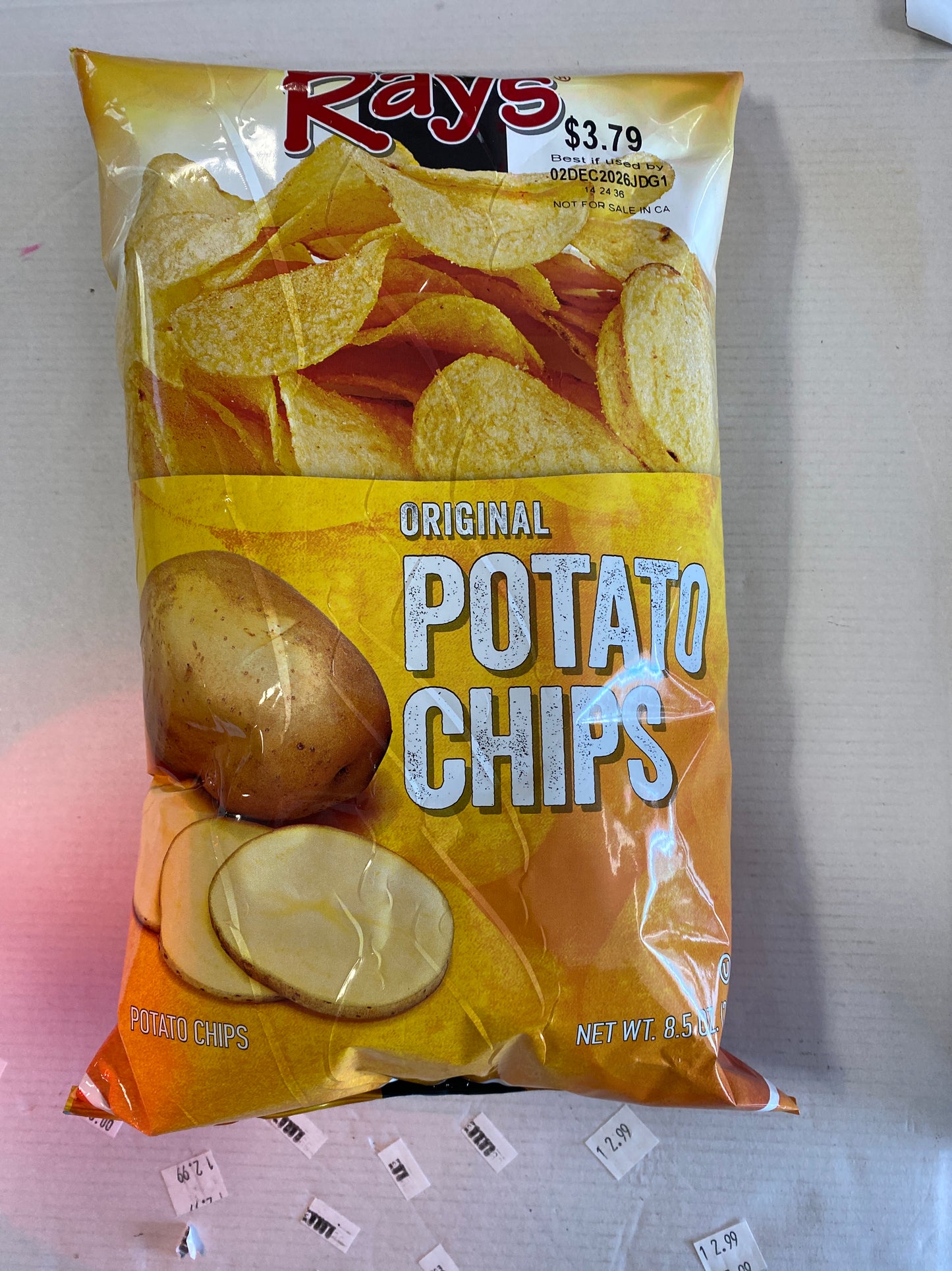 Uncle Rays Original Potato Chips 8.5oz