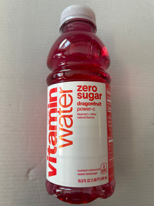 Glaceau Vitamin Water Zero Sugar 16.9 oz Dragonfruit