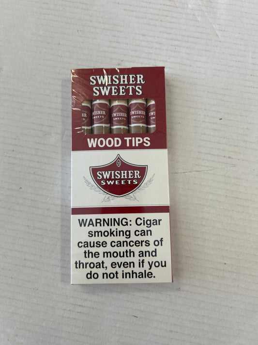 Swisher Sweets Cigars Wood Tips