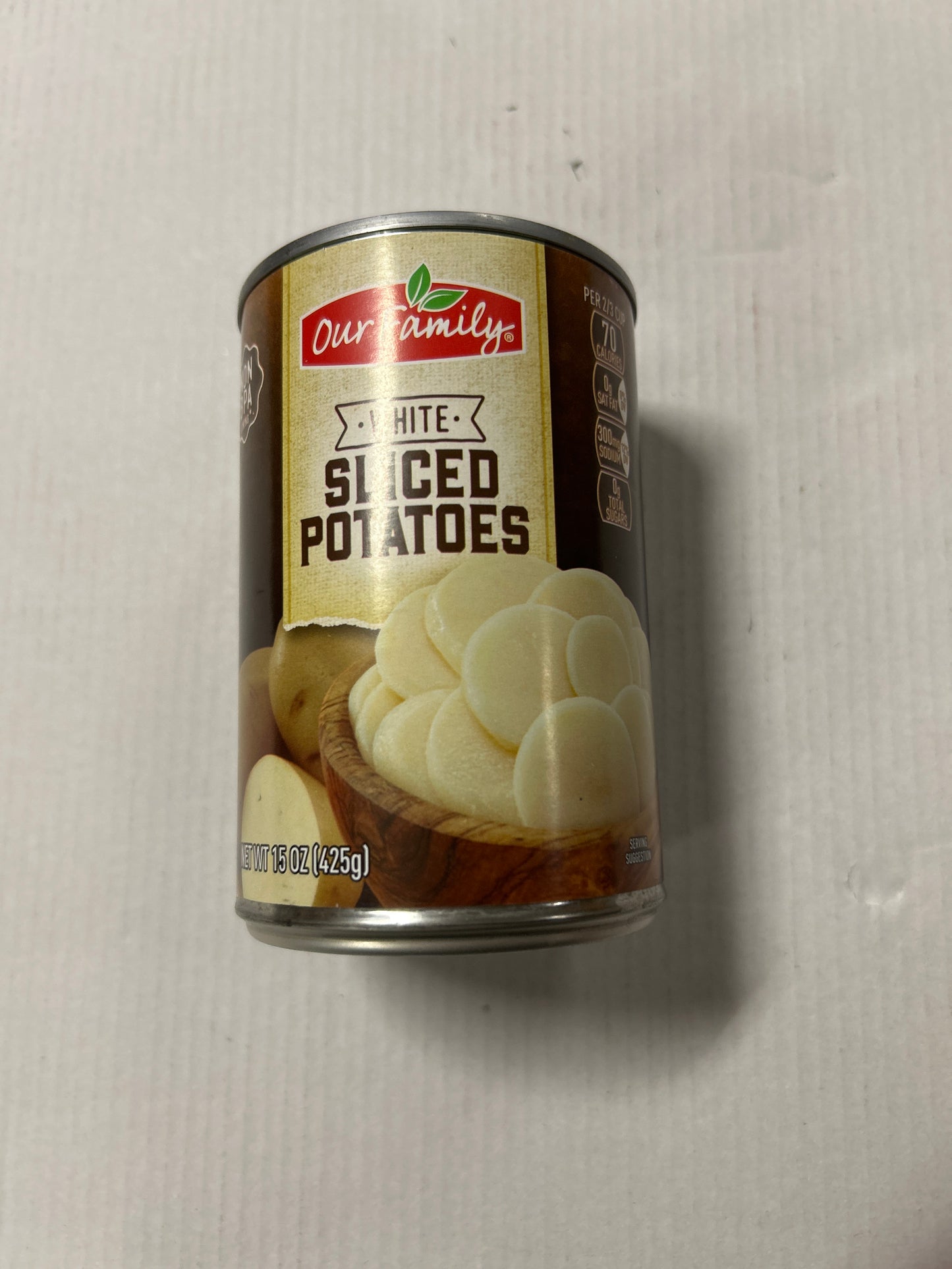 Sliced Potatoes 15oz