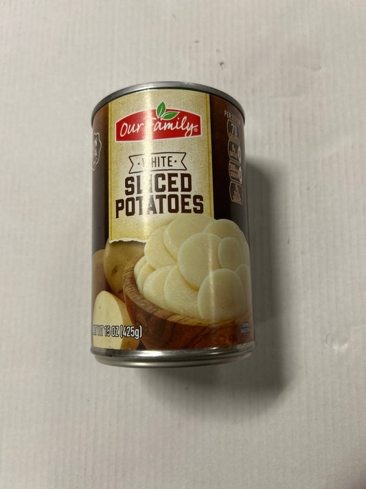 Sliced Potatoes 15oz
