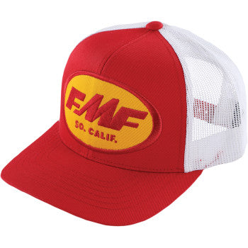 FMF Origins 2 Trucker Hat Red