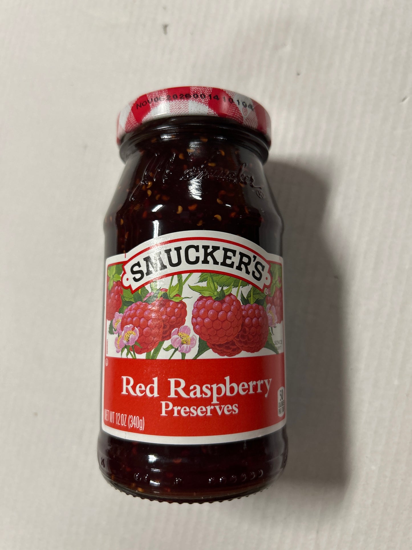Smucker’s Red raspberry 12oz