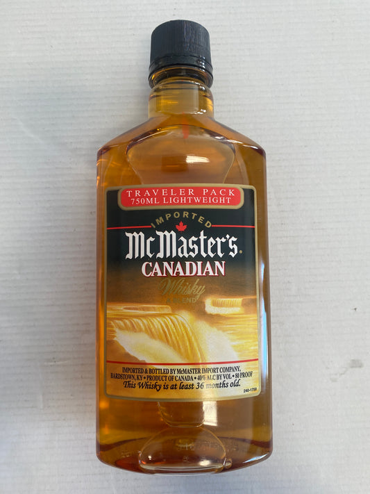 McMaster’s Canadian Whiskey 750ml