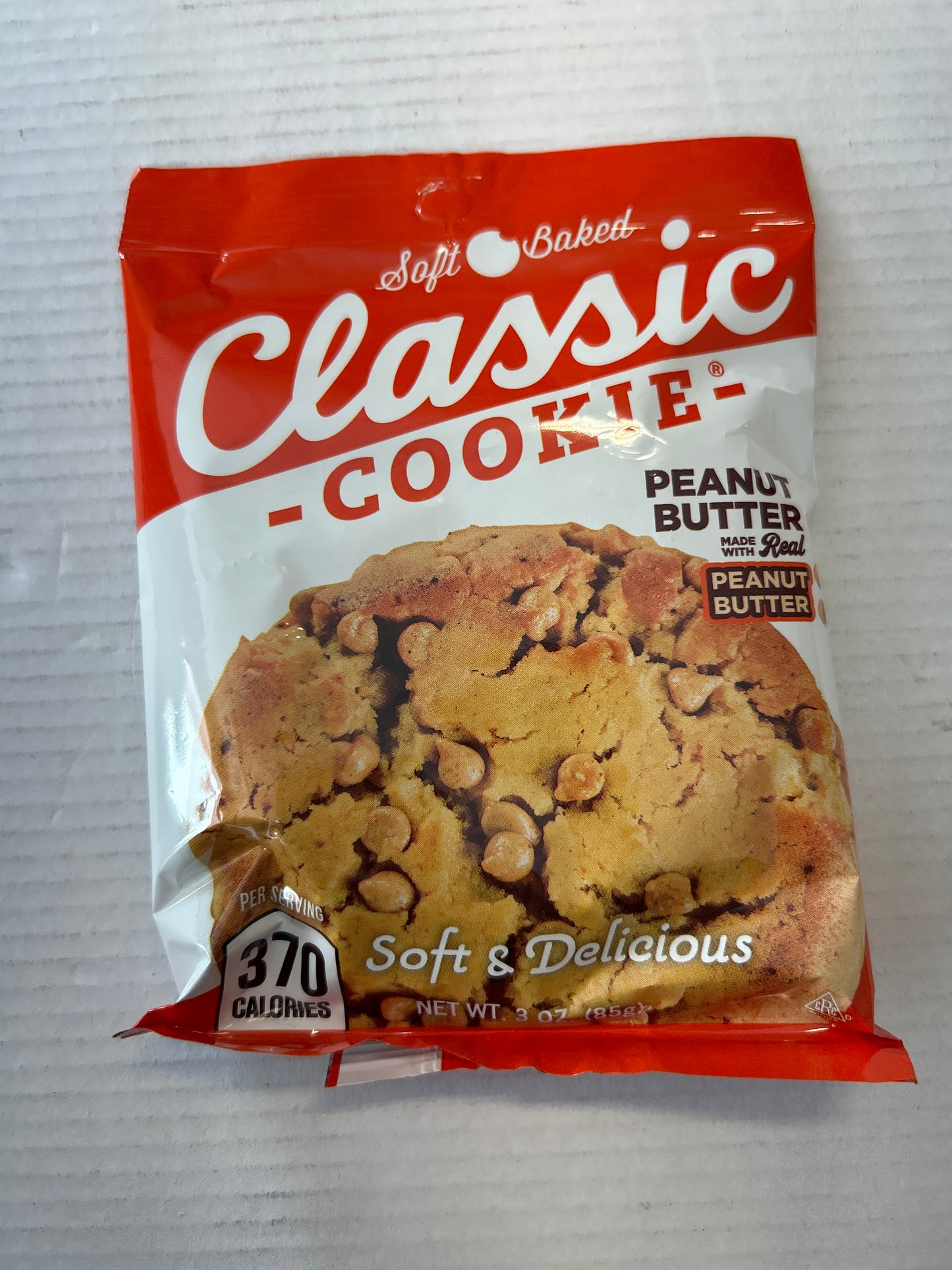 Soft Baked Classic Cookie 3oz peanut butter