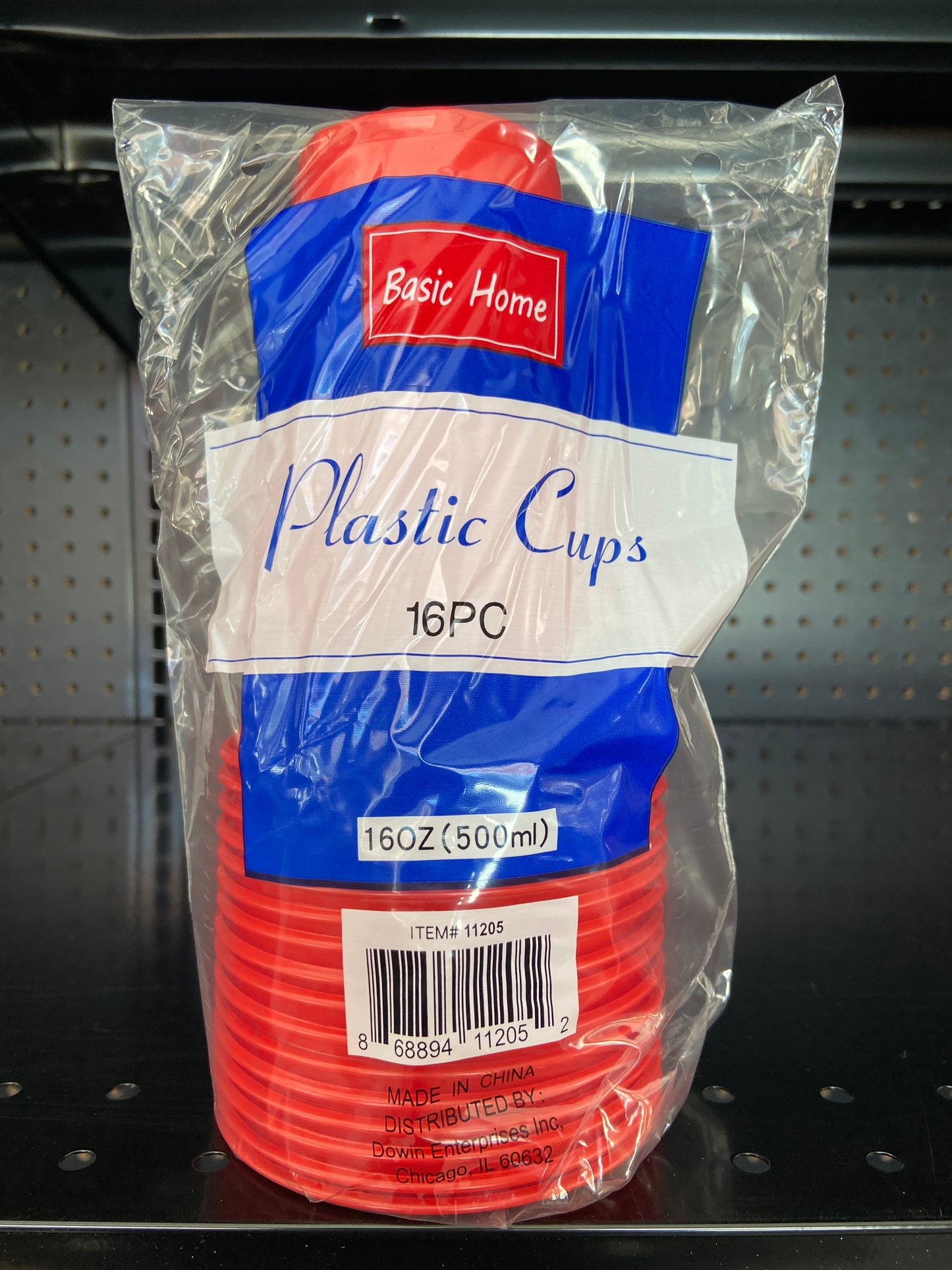 Plastic Cups 16pc