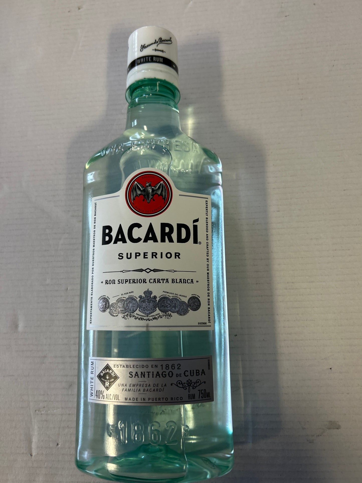 Bacardi Superior White Rum 750ml