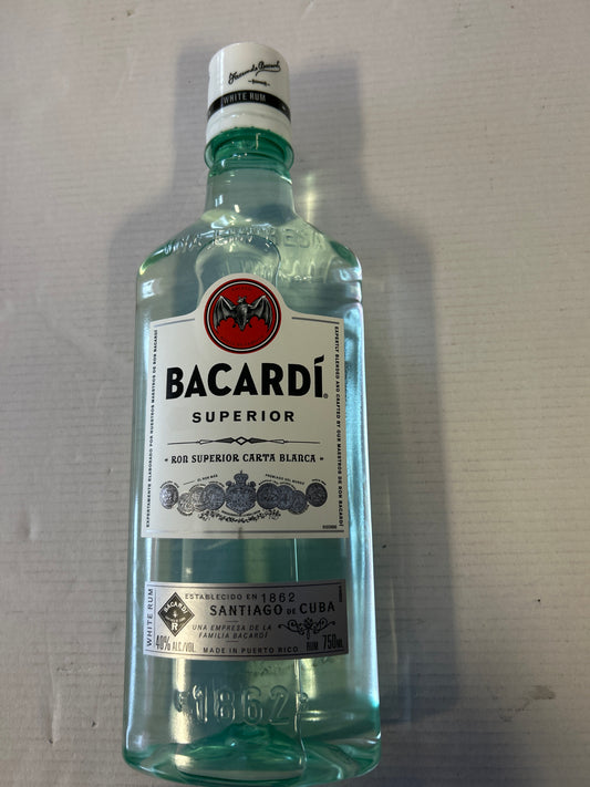 Bacardi Superior White Rum 750ml