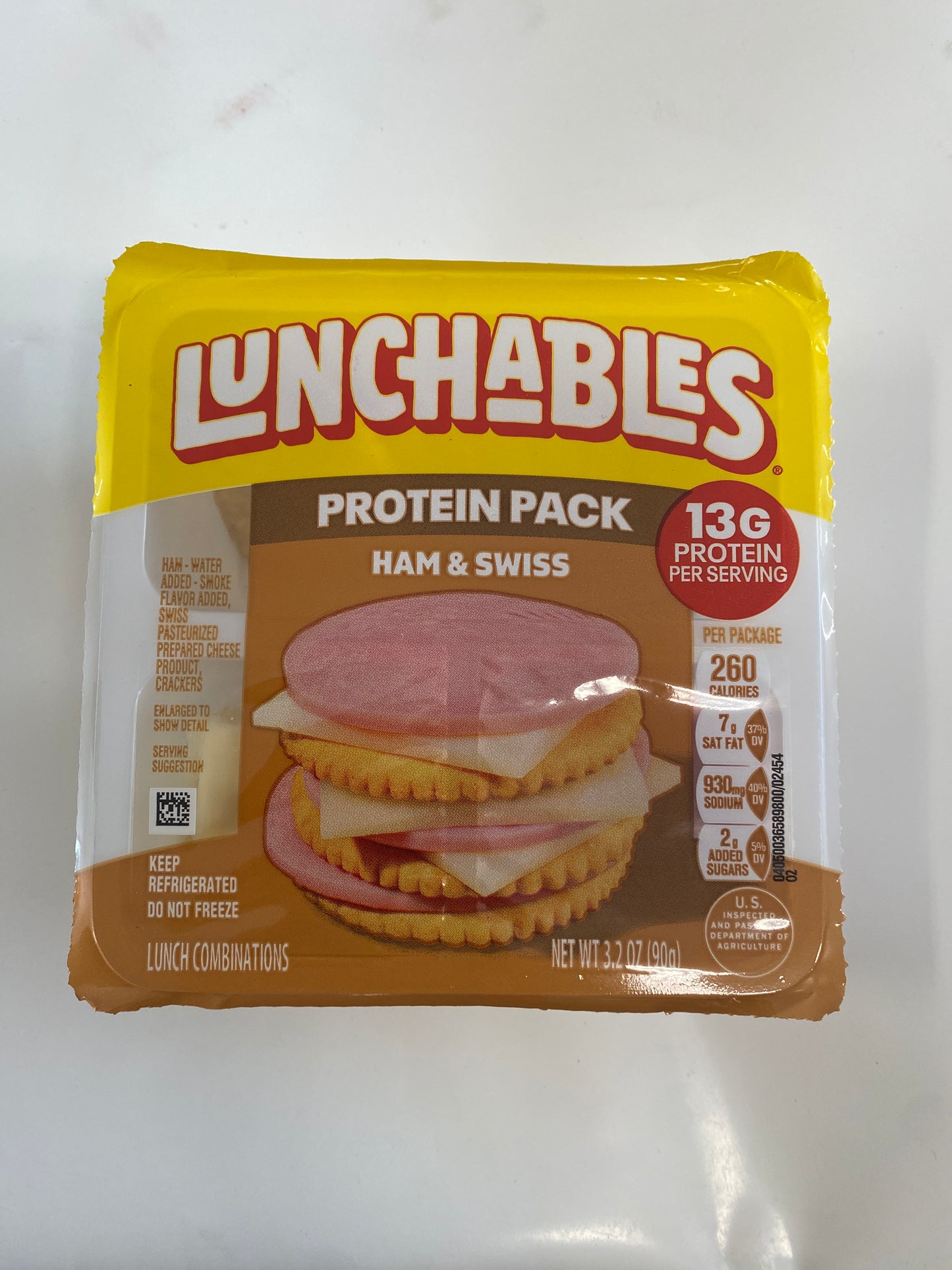 Lunchables Ham and Swiss 3.2oz
