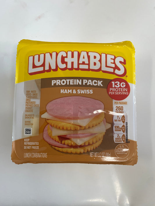 Lunchables Ham and Swiss 3.2oz