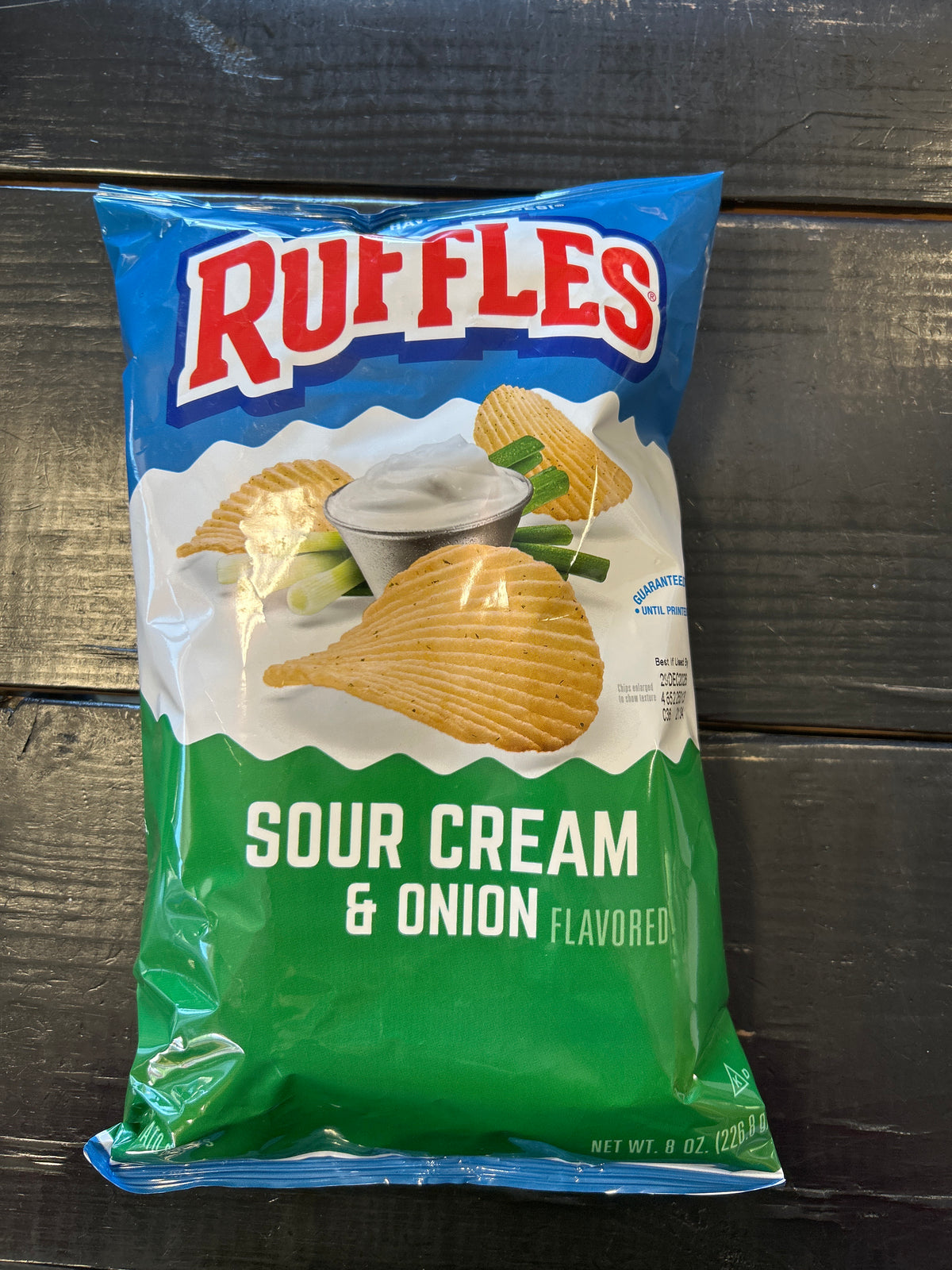 Ruffles Sour Cream & Onion Chips 8 oz bag