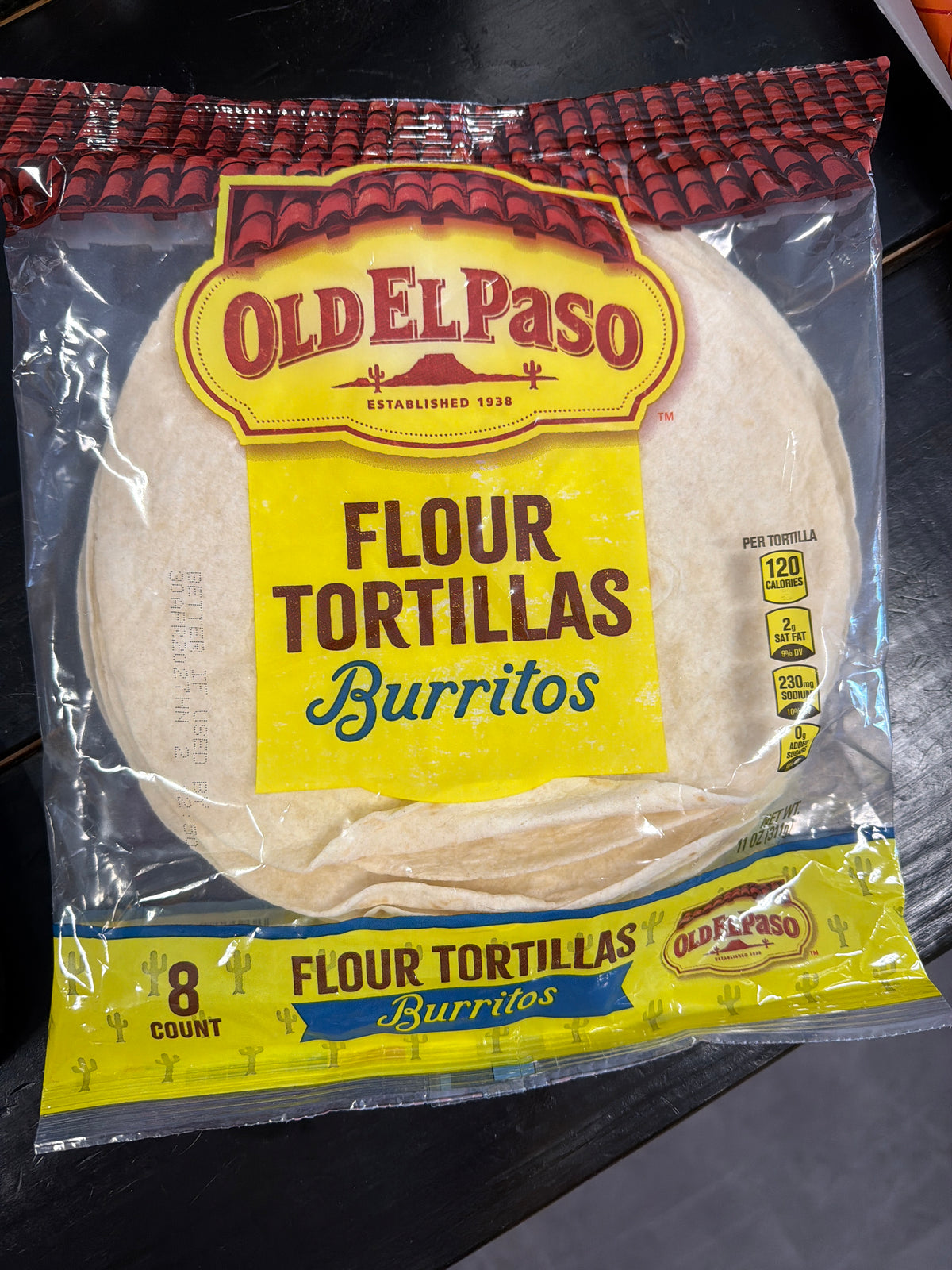 Old El Paso tortillas 8ct