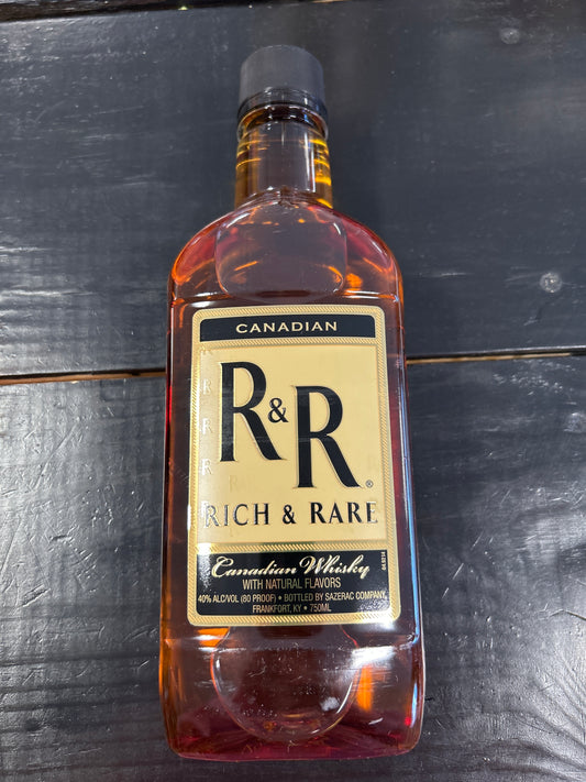 Canadian R&R (Rich & Rare) Whiskey Traveler 750 ml