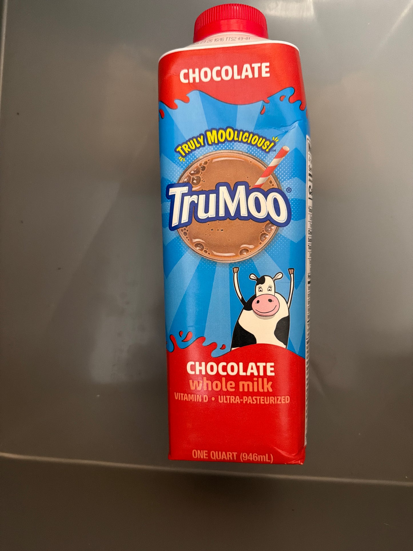 TruMoo chocolate Milk 1qt