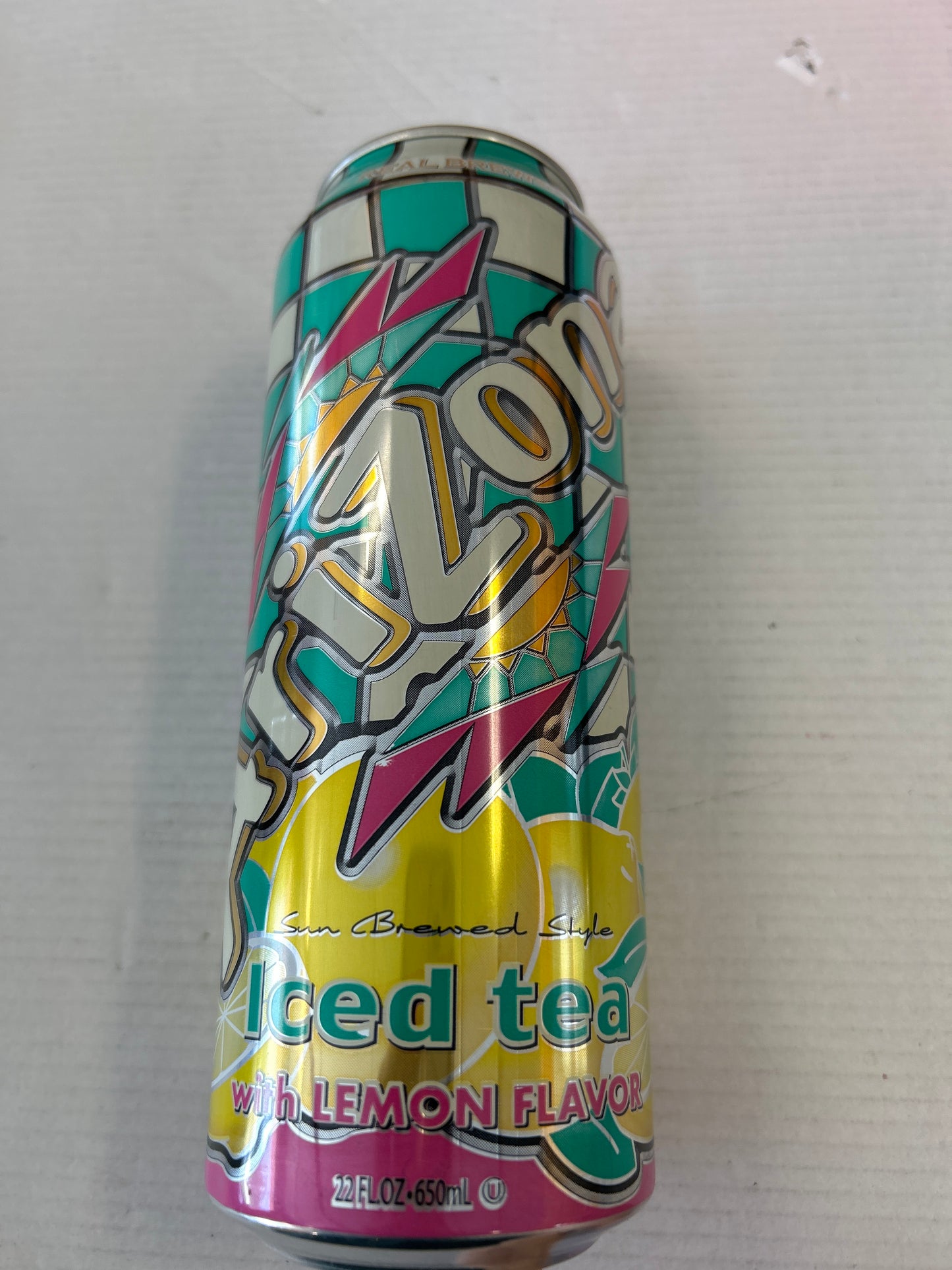 Arizona lemon tea big can 22oz