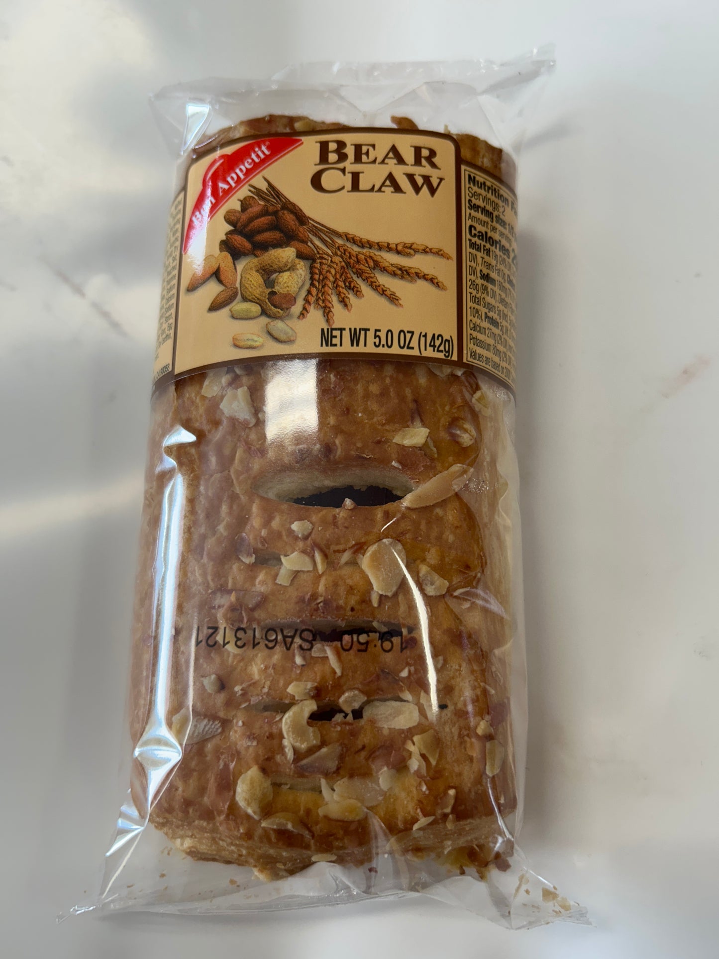 Bon Appetit Bear Claw 5.0 oz