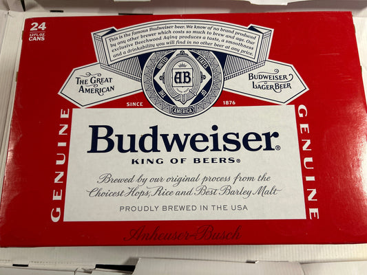 Budweiser 24 -12 oz cans