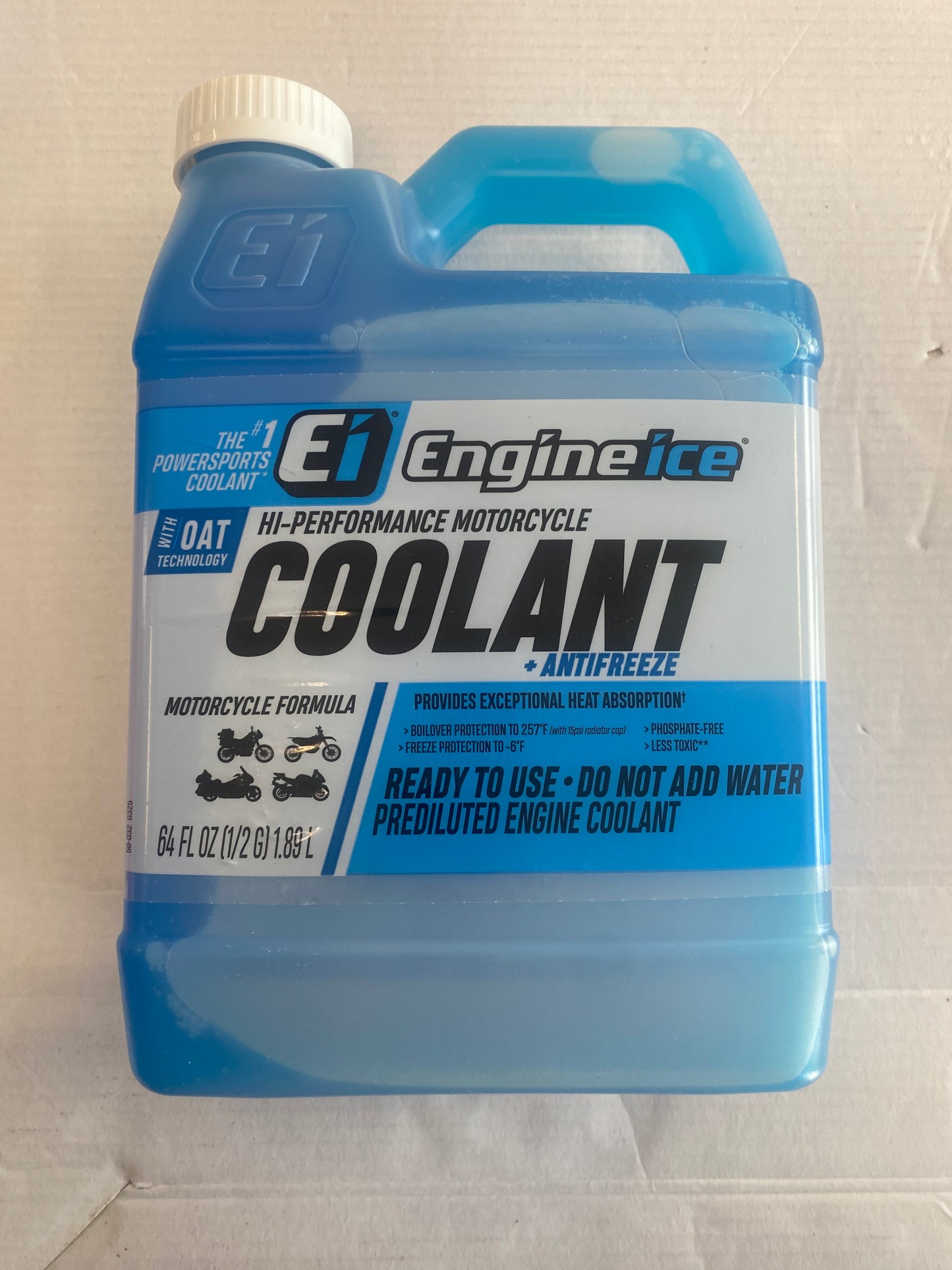 Engine Ice Coolant 1/2 Gallon