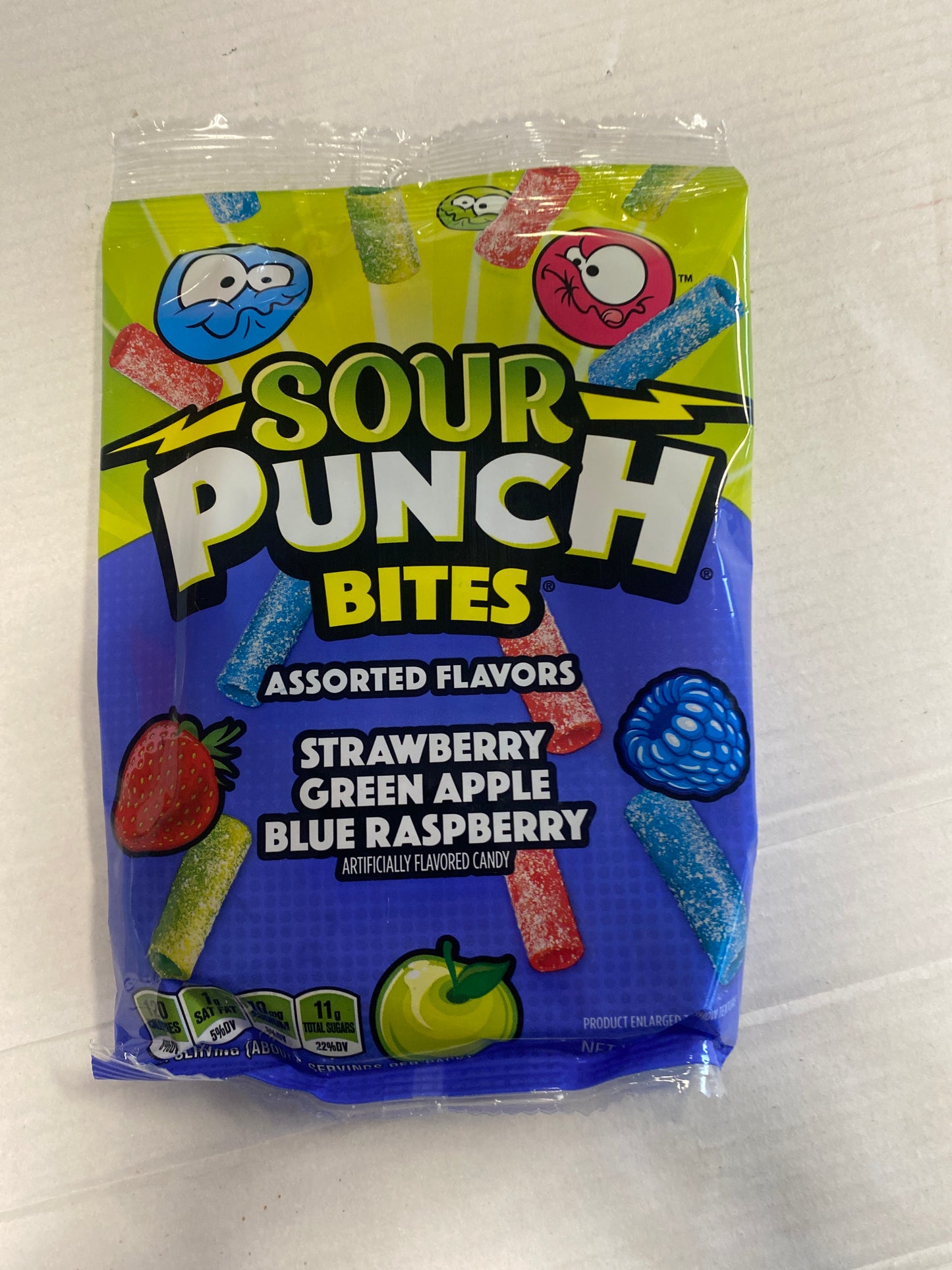 Sour Punch Bites Assorted Flavors 5oz