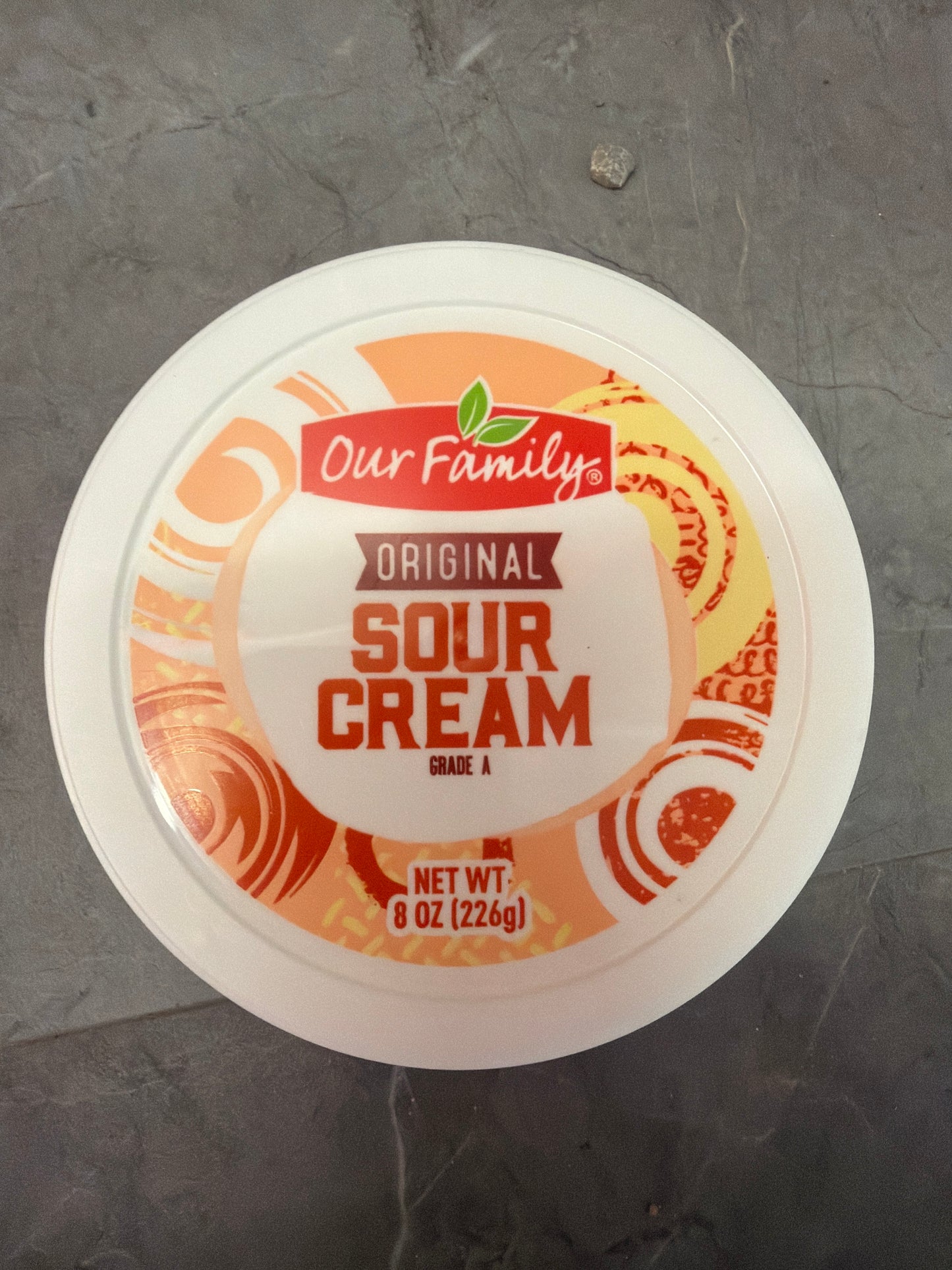 Sour cream 8oz our family