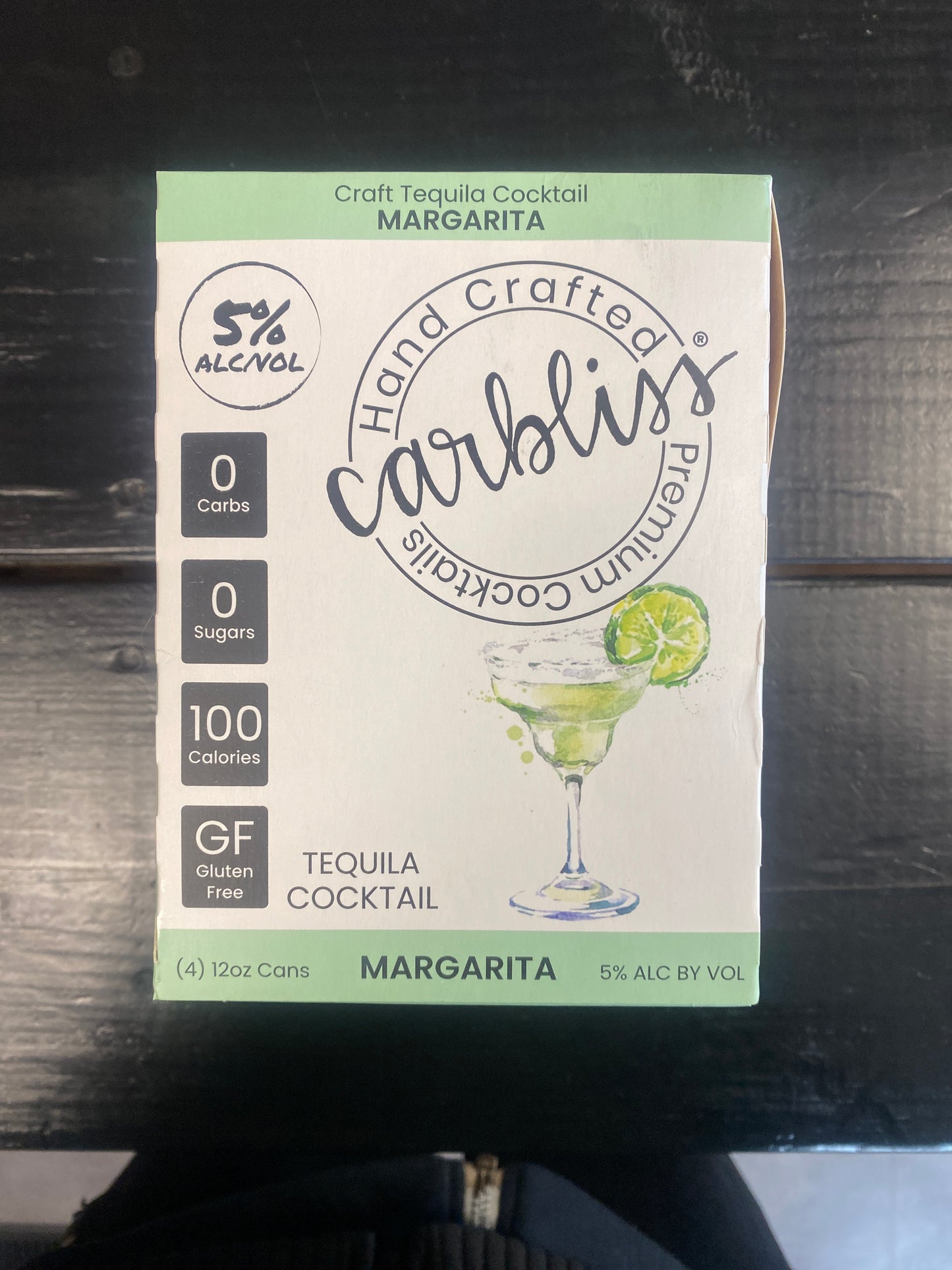 Carbliss Margarita 4pk 12oz