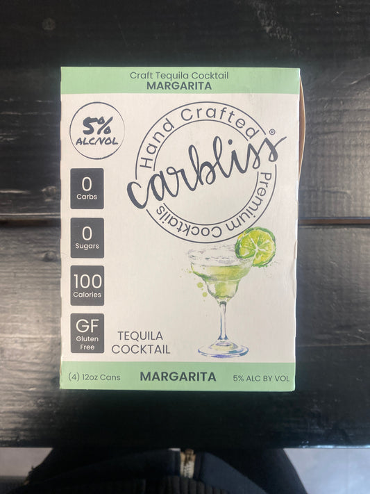 Carbliss Margarita 4pk 12oz