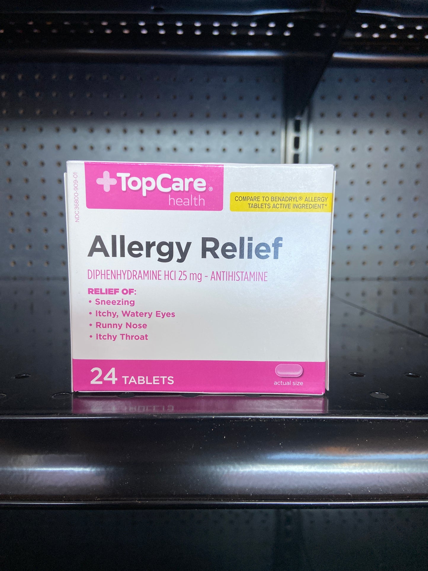 Allergy Relief Diphenhydramine
