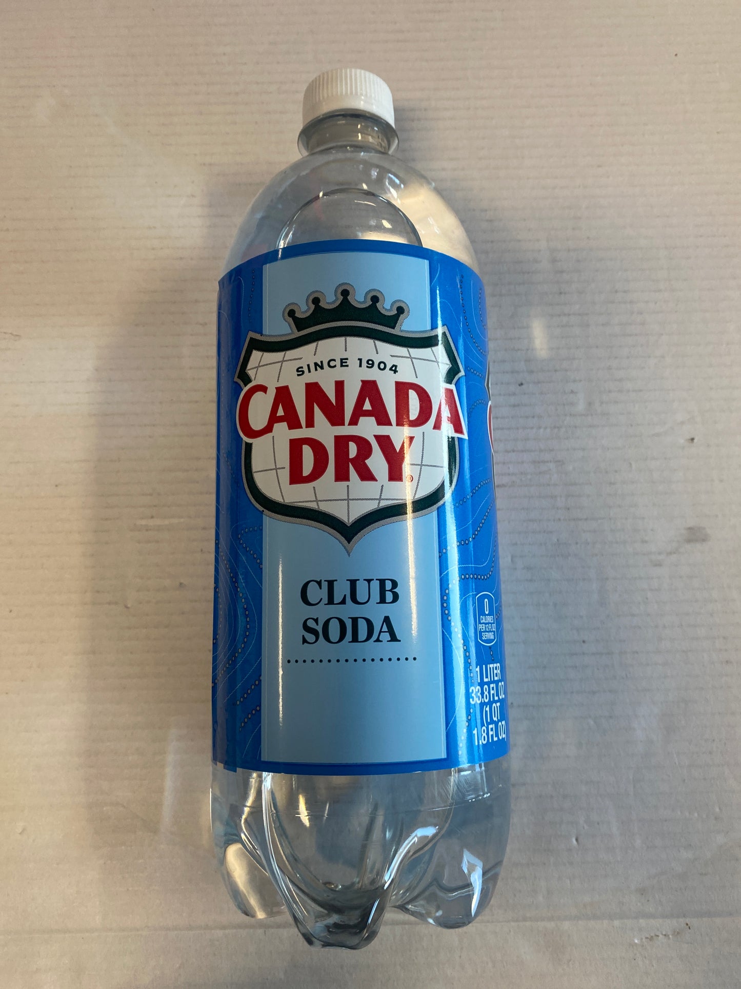Canada Dry Club Soda 33.8ox