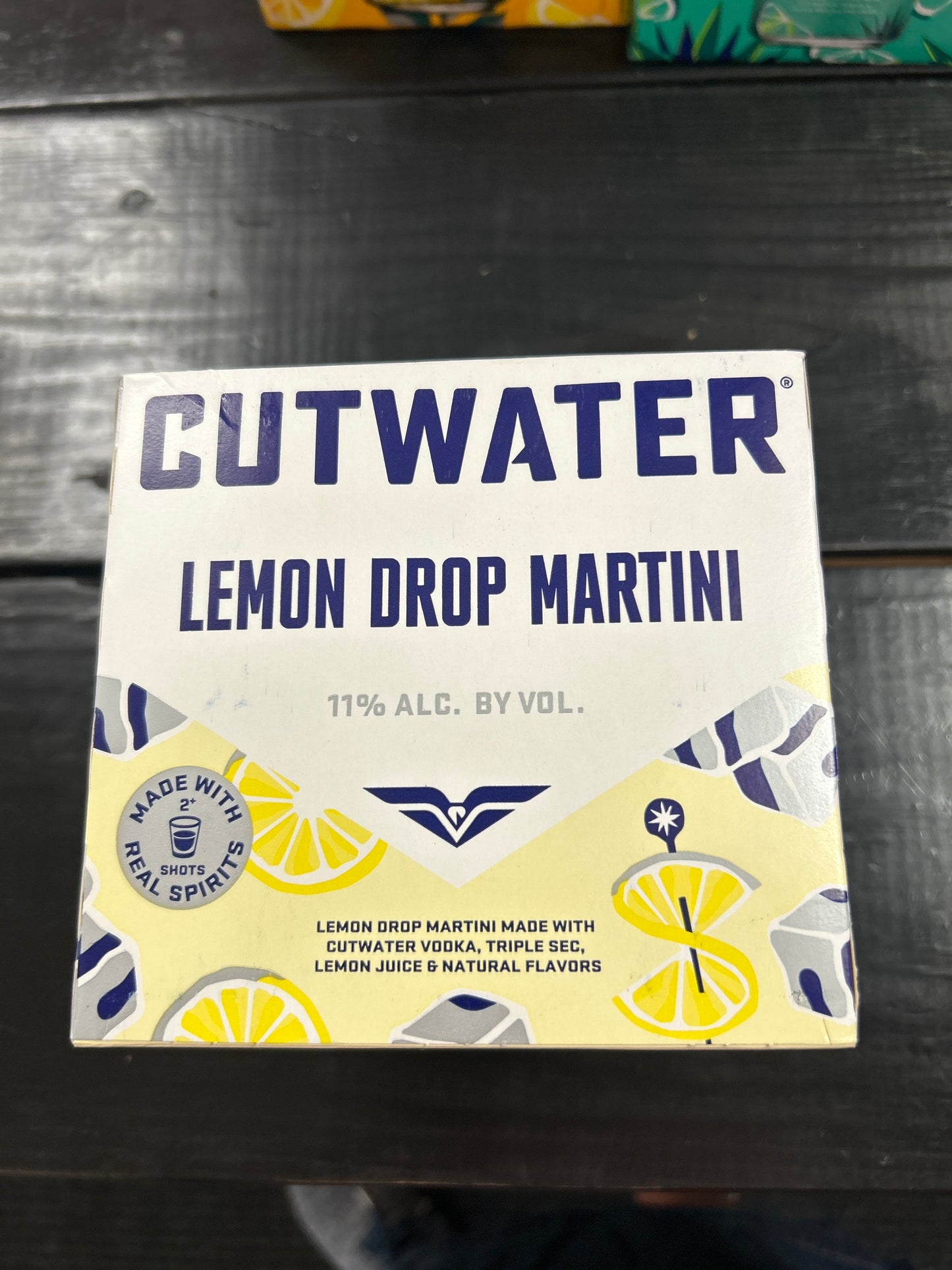 Cutwater lemon Drop Martini 4 cans 12 oz