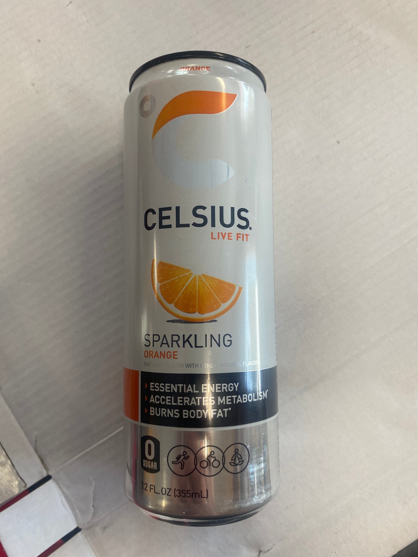Celsius Orange 12oz