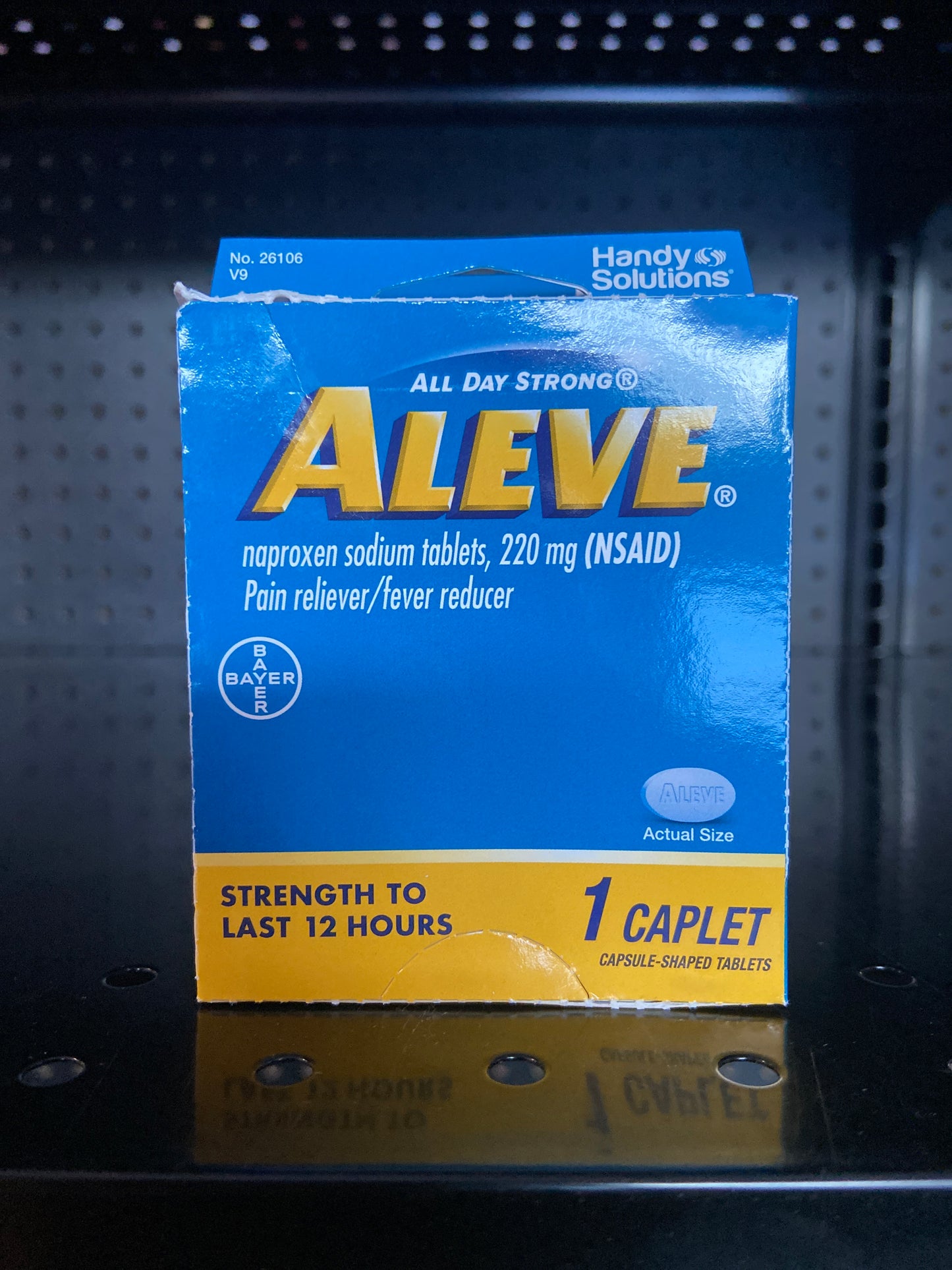 Aleve Naproxen 220mg 1pk