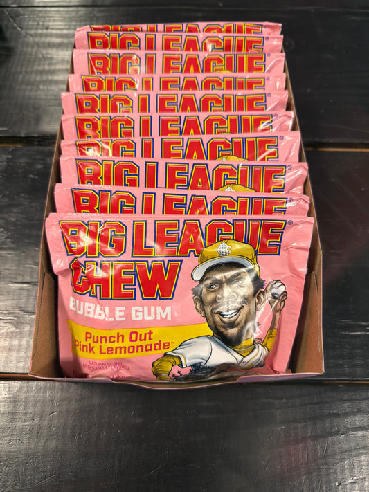 Big League Chew Gum punch out Lemonade