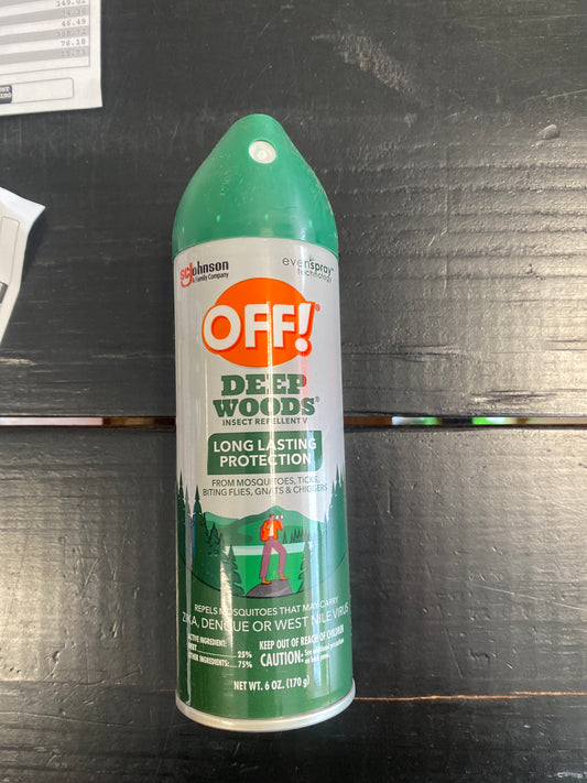 Off Deep Woods Spray 6oz