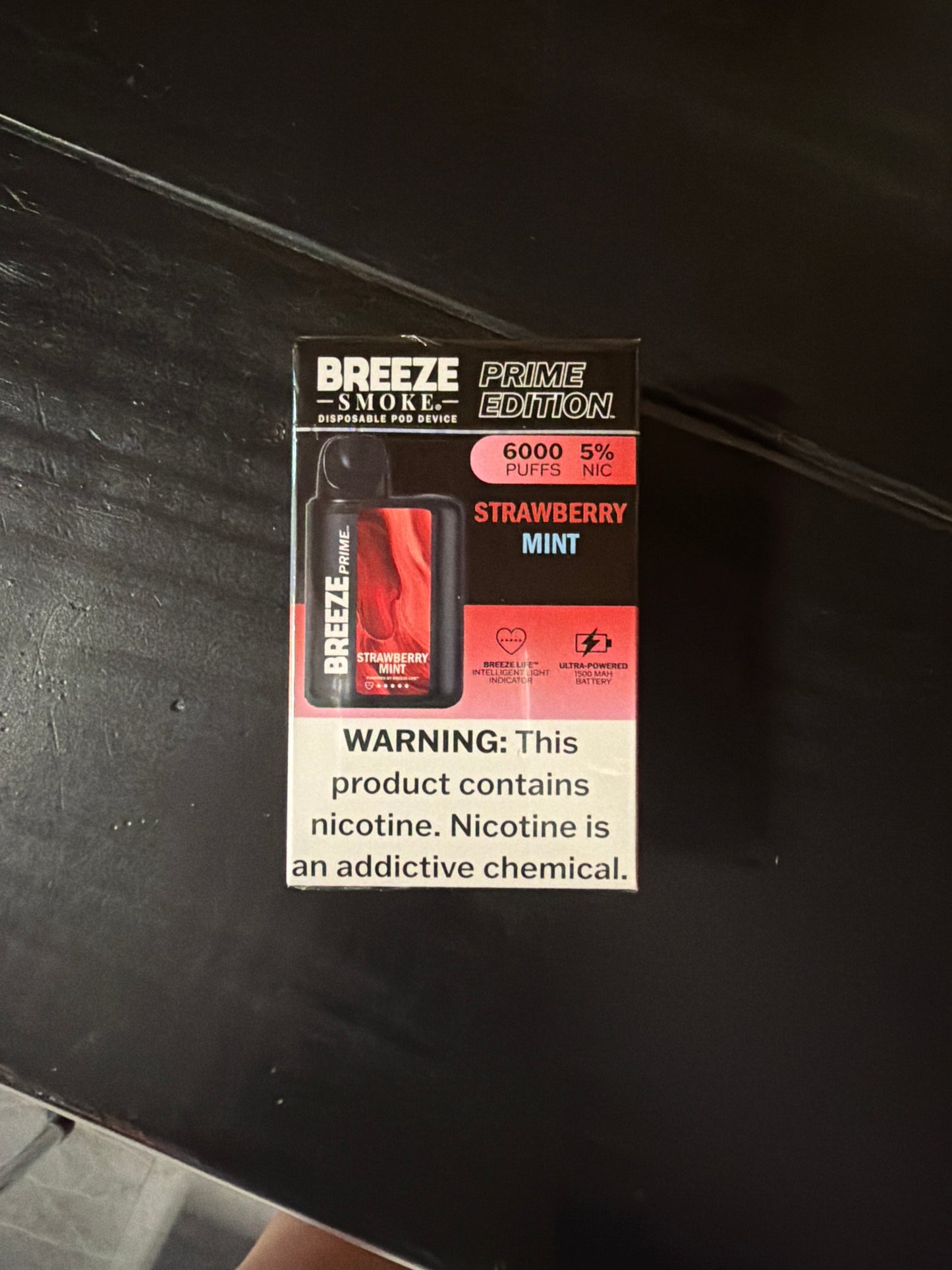 Breeze Prime Edition 6000 puffs