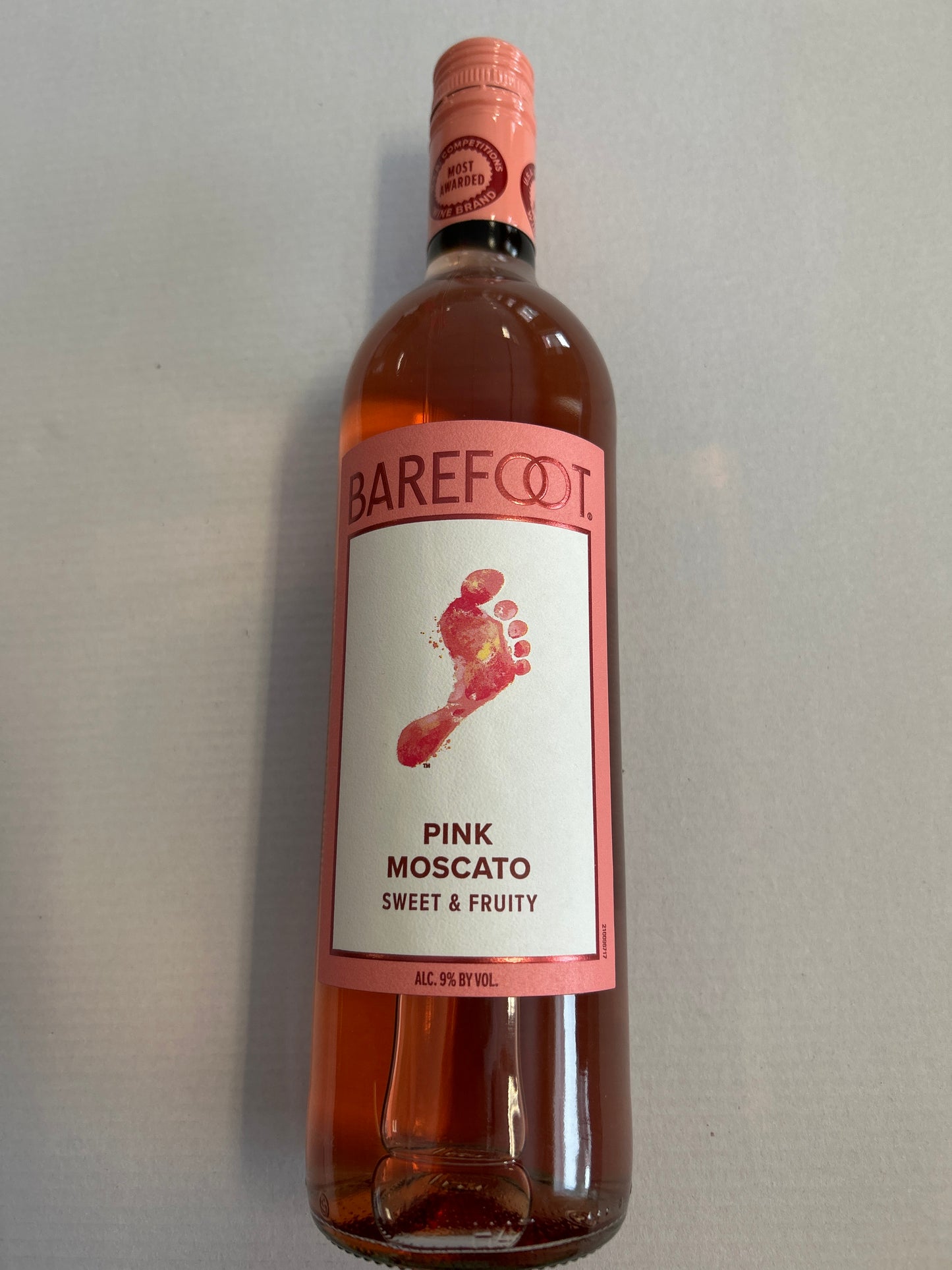 Barefoot Pink Moscato 750ml