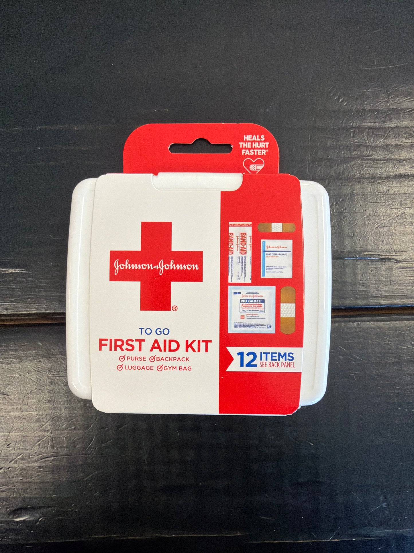 Johnson and Johnson First Aid Kit 12pc