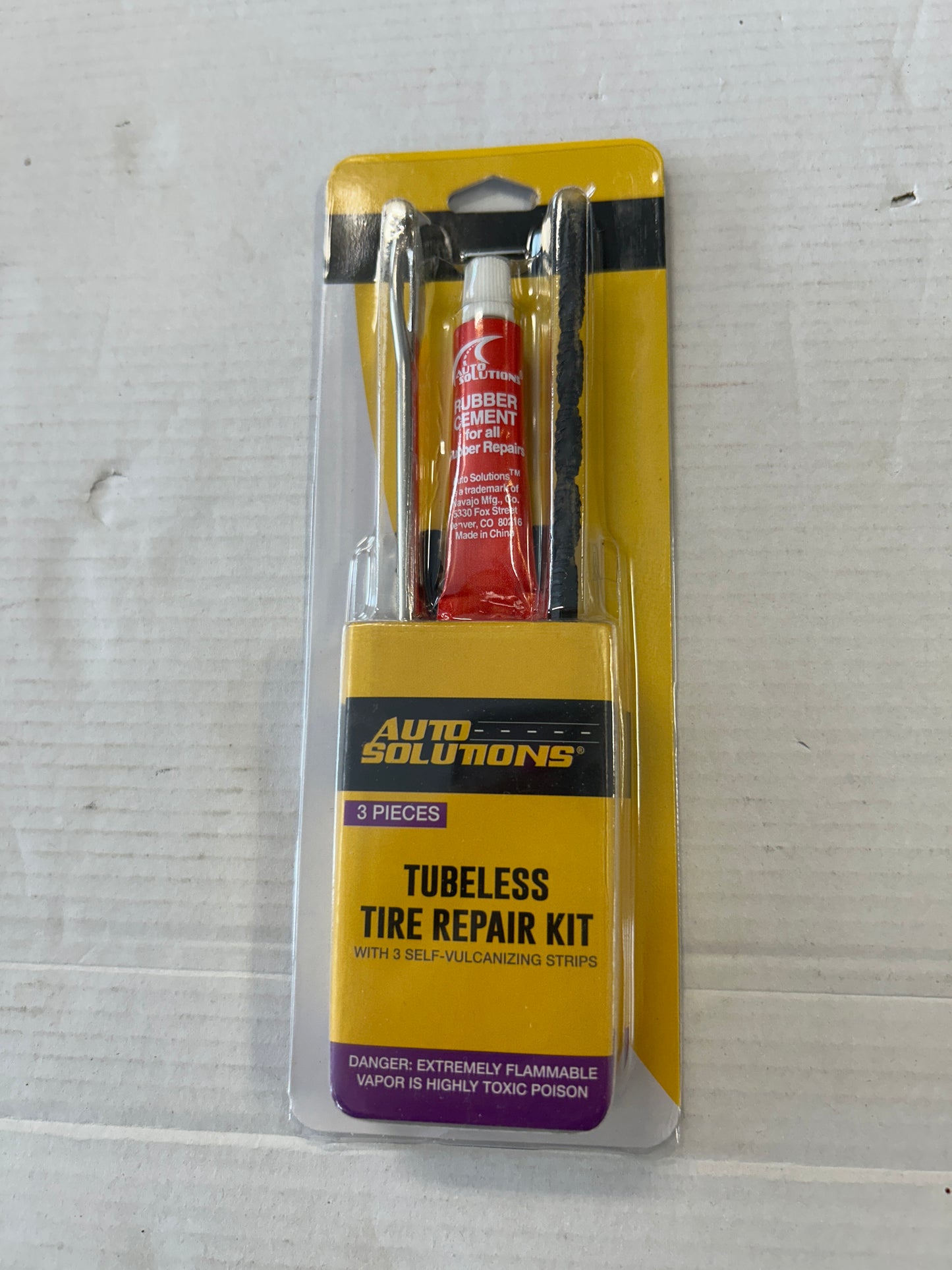Auto Solutions Tire Repair Kit