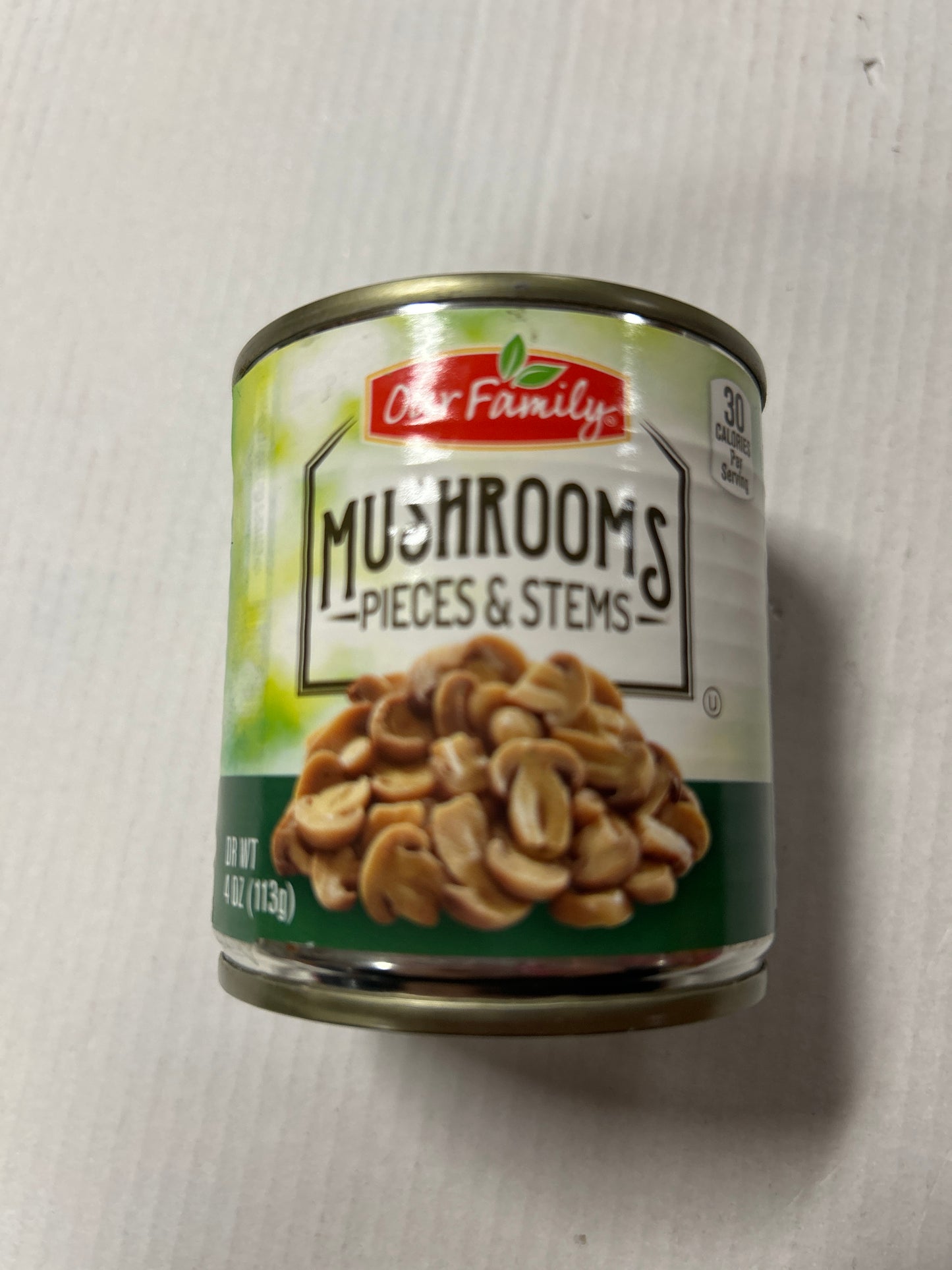 Our Family Mushrooms Pieces and Stems