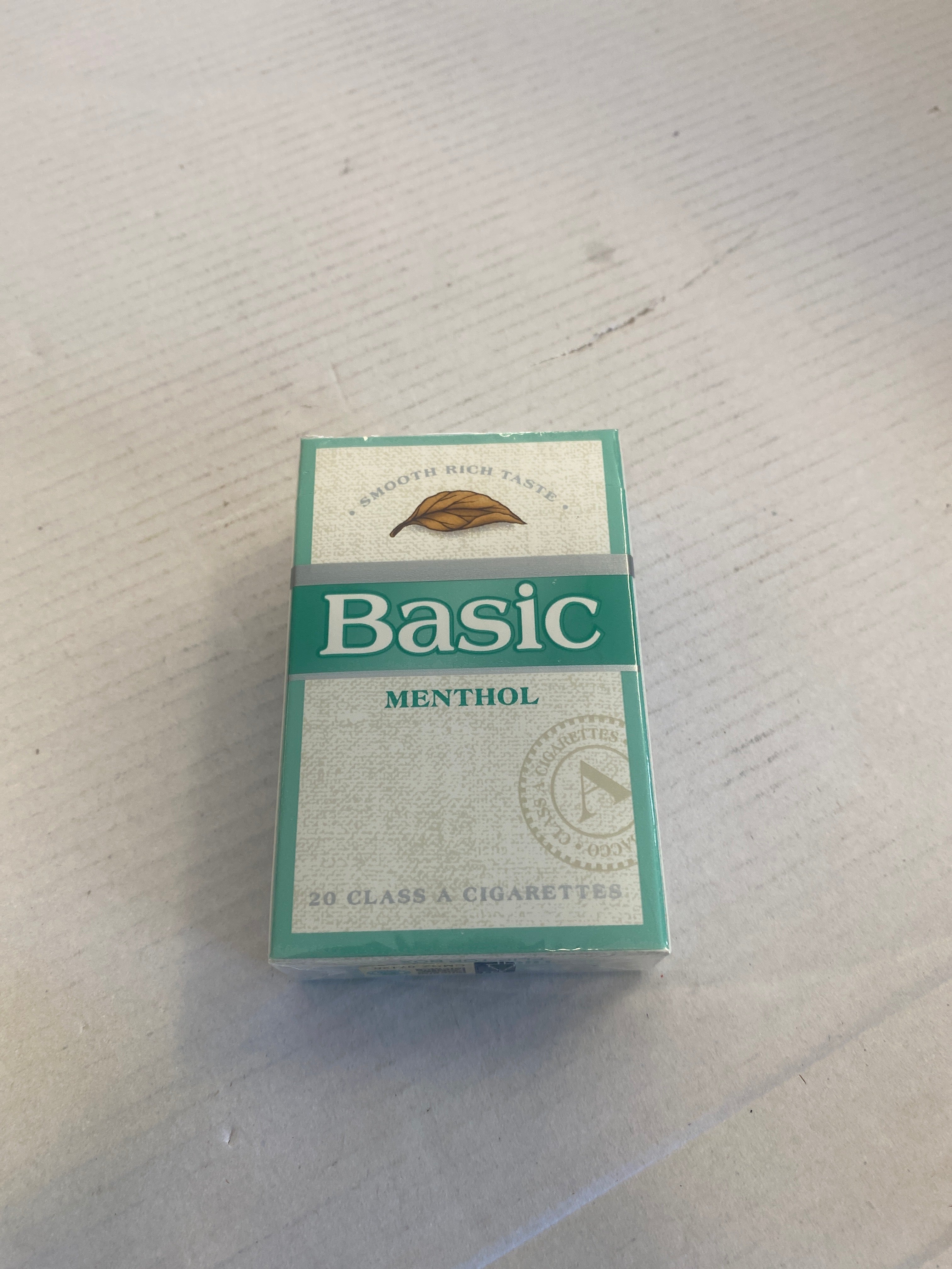 Basic Menthol Box Basic Ultra Menthol Cigarettes – LaBaron's Pink Store