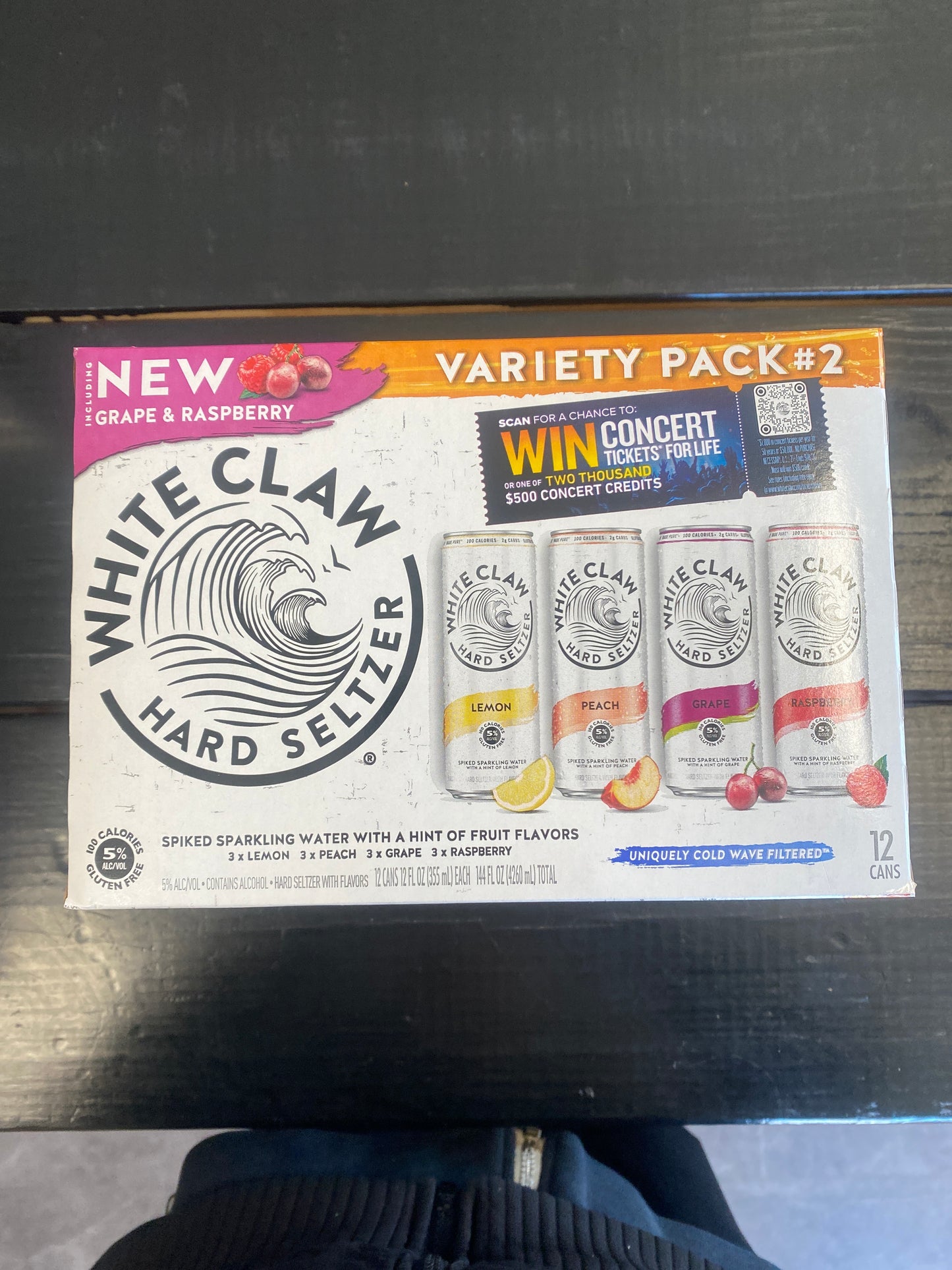 White Claw Variety pk #2 12pk 12oz cans