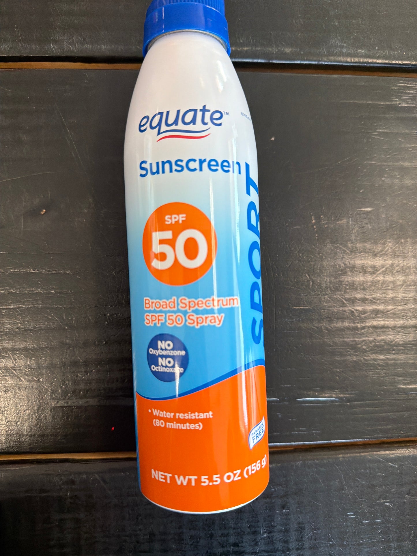 Equate sunscreen 50spf 5.5oz