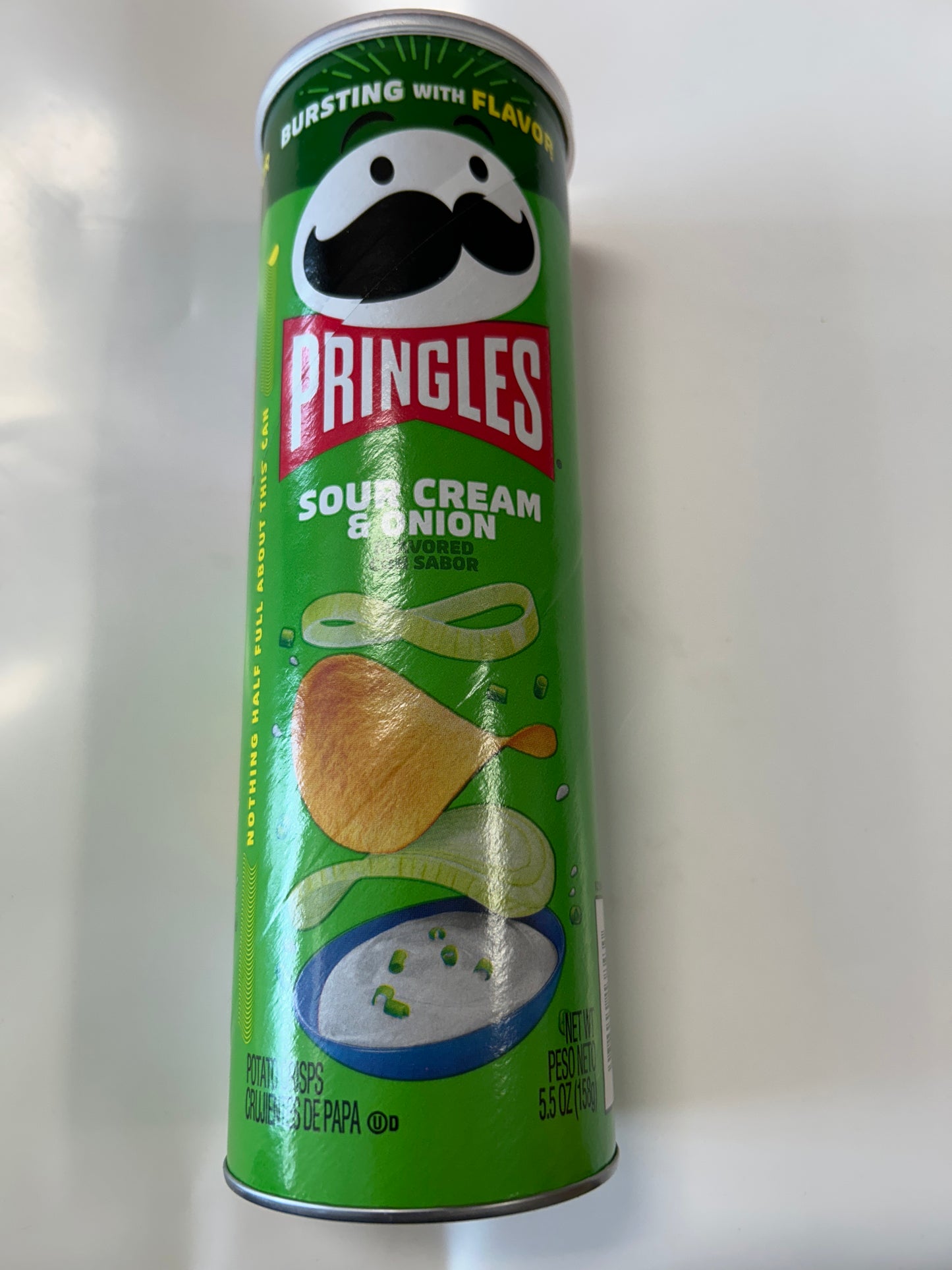 Pringles Sour Cream &Onion 5.5 oz