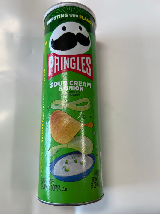 Pringles Sour Cream &Onion 5.5 oz