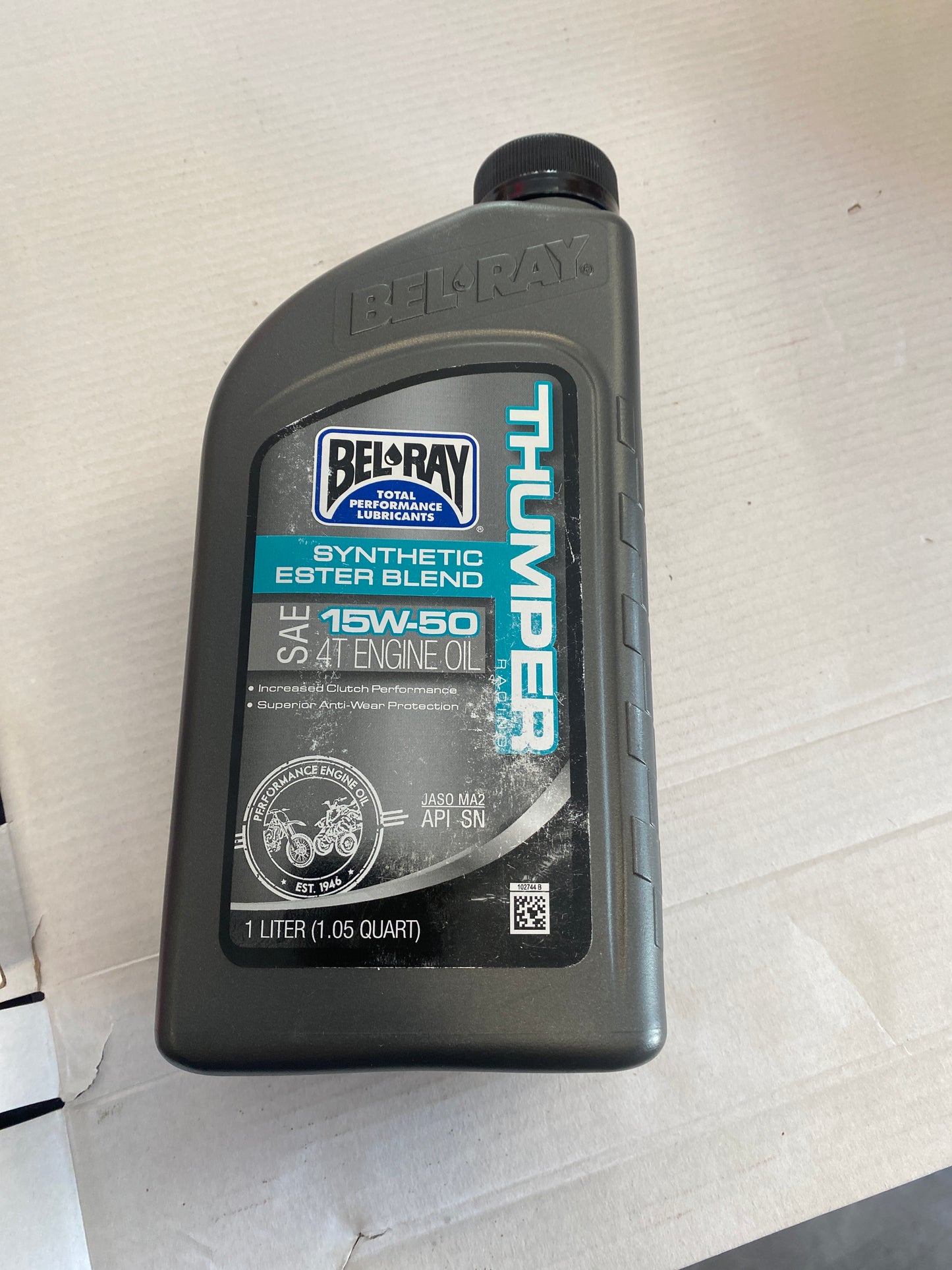 Bel Ray Thumper 15w-50 Oil Liter