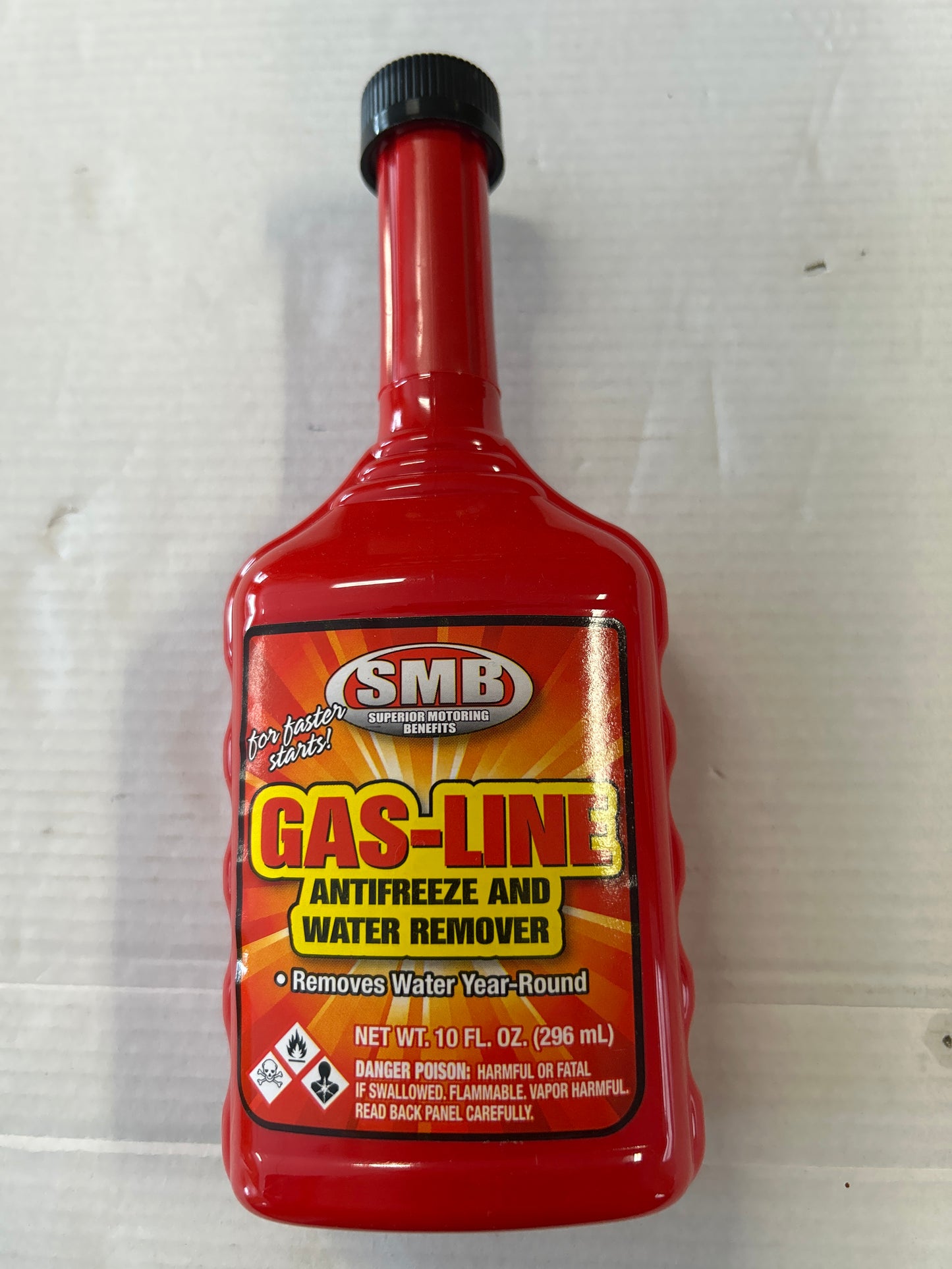 SMB Gas Line Antifreeze and Water Remover 10oz